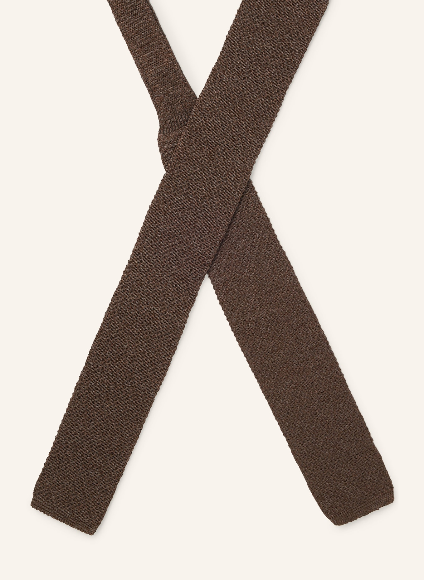 BOSS Krawatte: DUNKELBRAUN