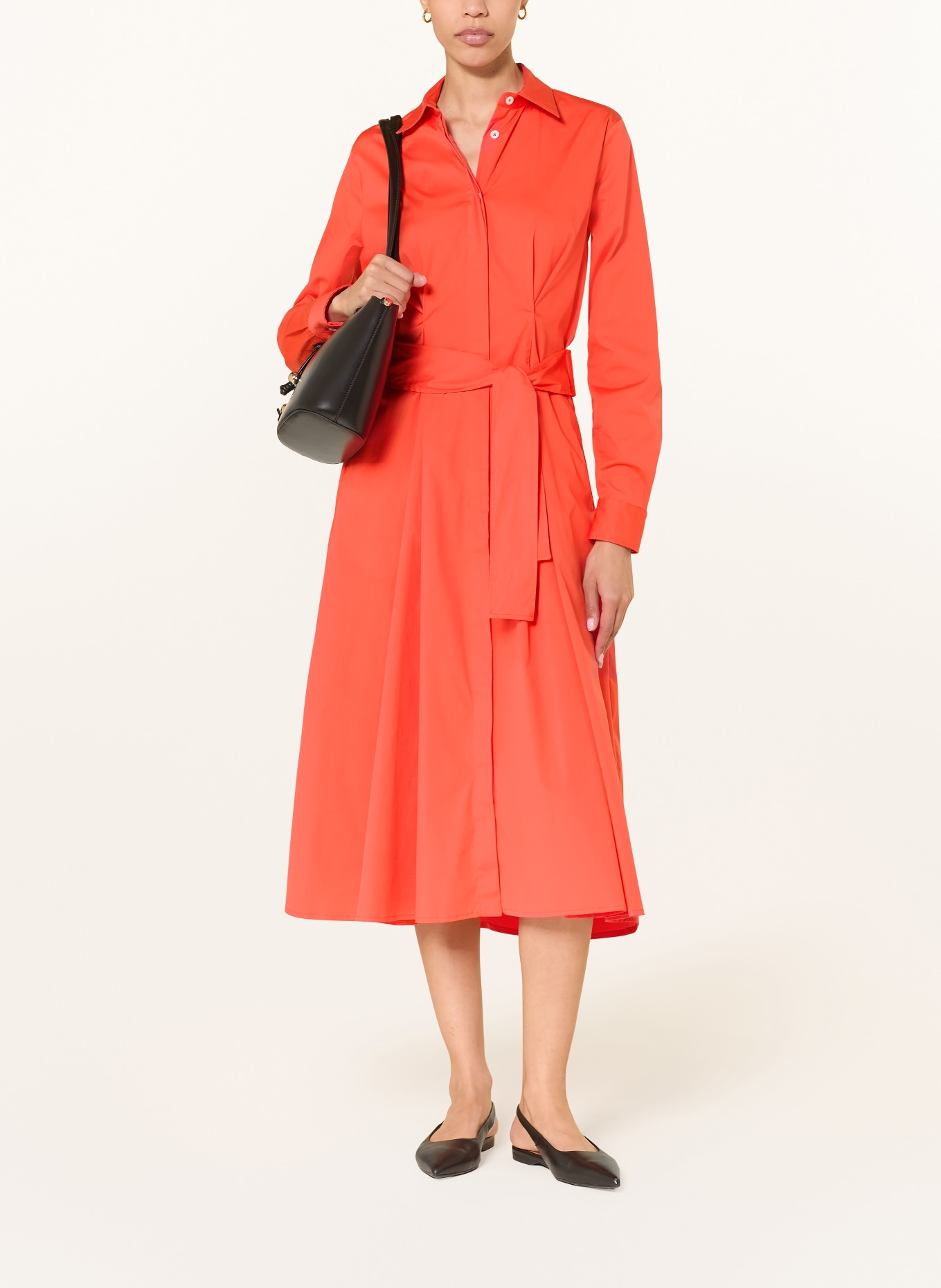 lilienfels shirt dress: RED
