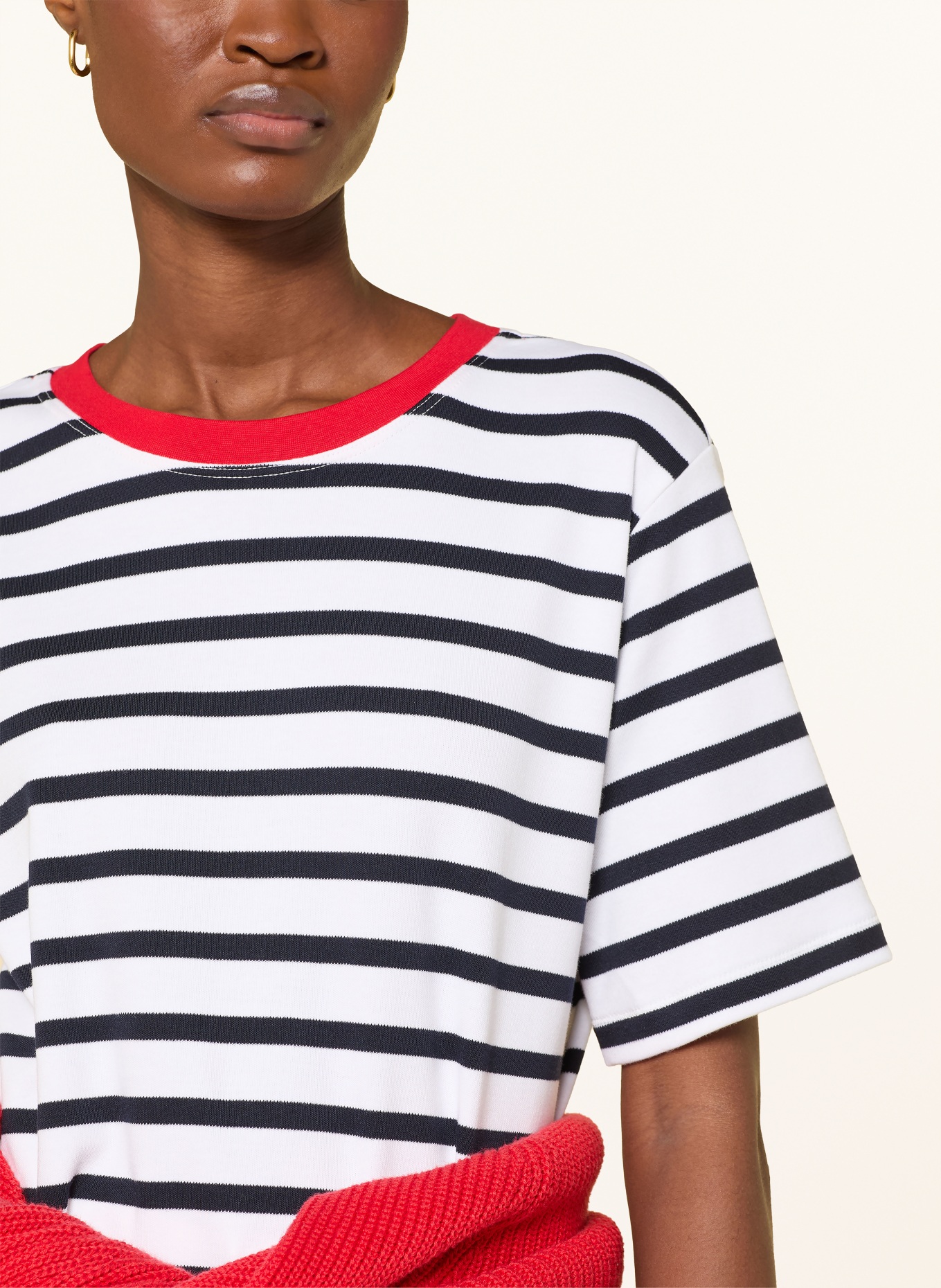 darling harbour T-Shirt: whit / navy / red