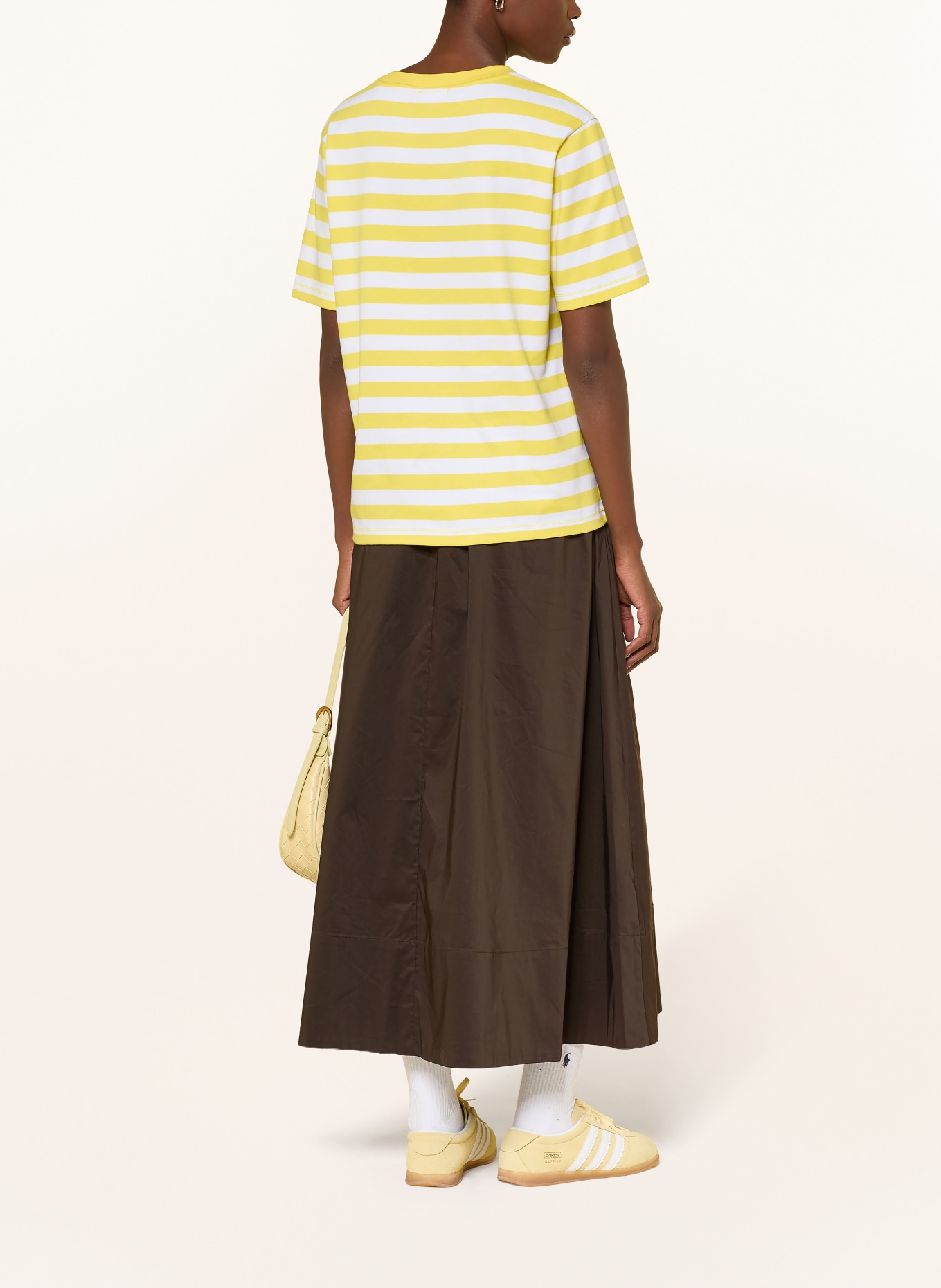 darling harbour T-shirt: YELLOW / WHITE