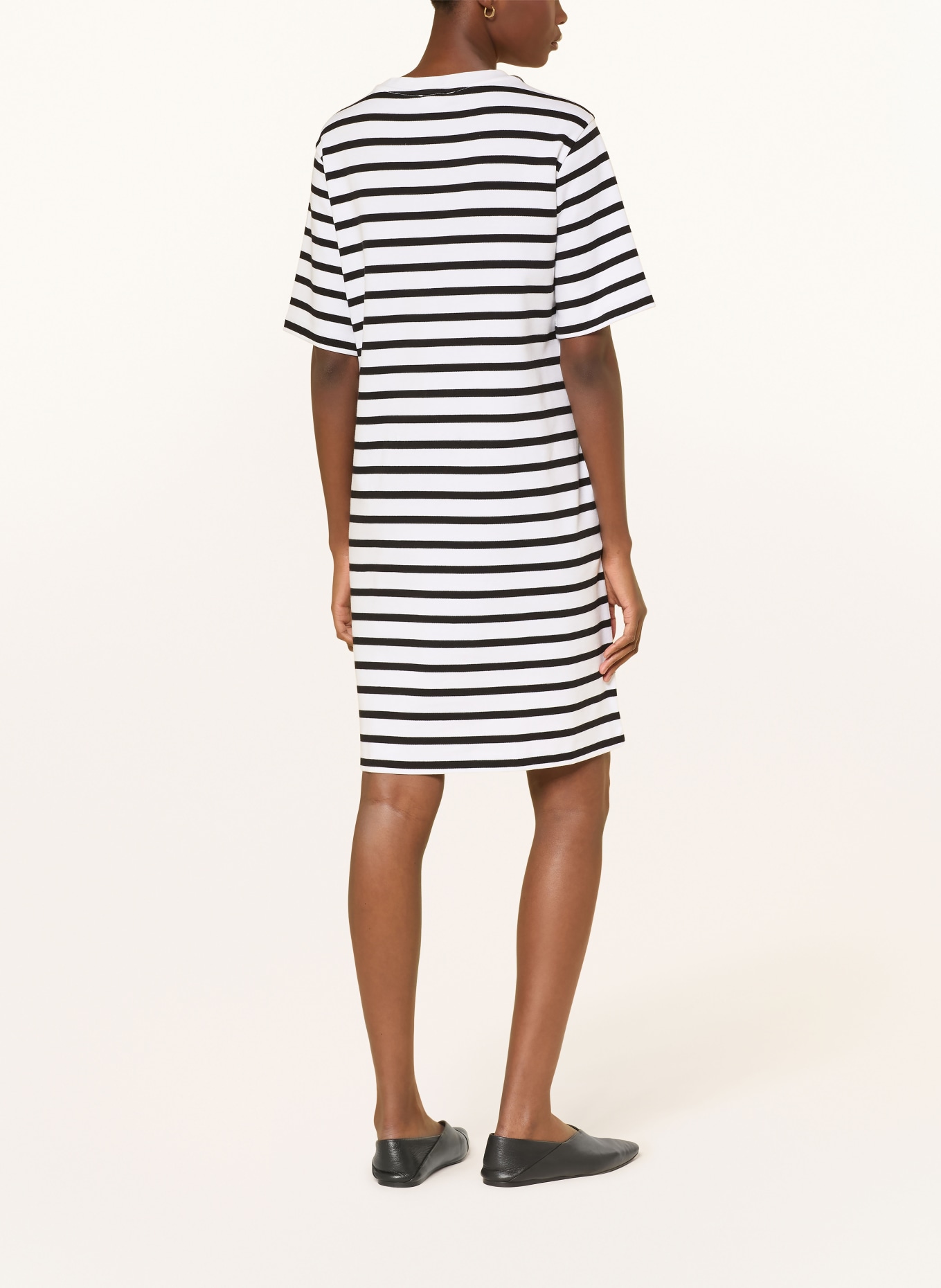 darling harbour Jerseykleid: WHITE / BLACK