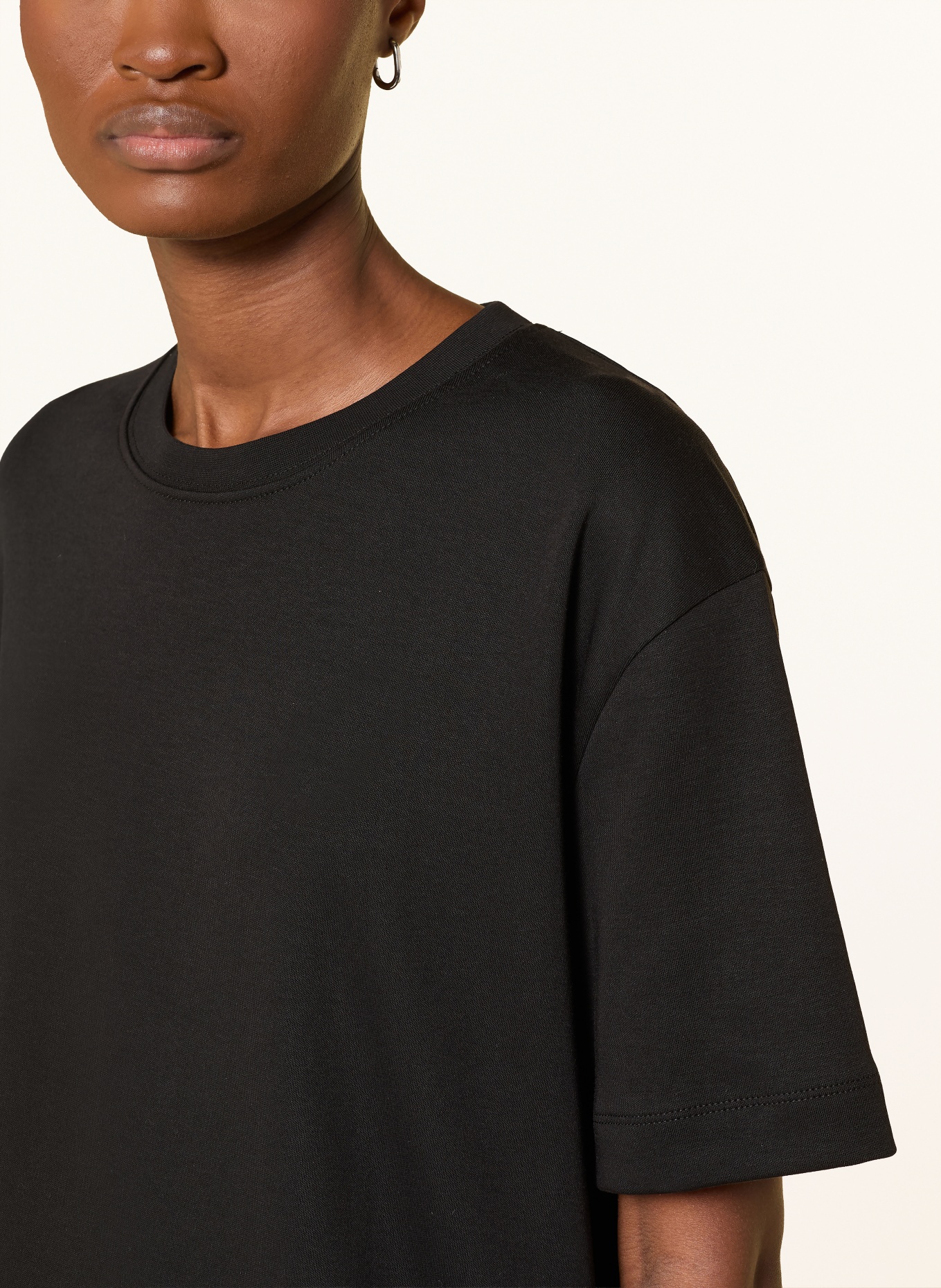 darling harbour sukienka z dżerseju: BLACK