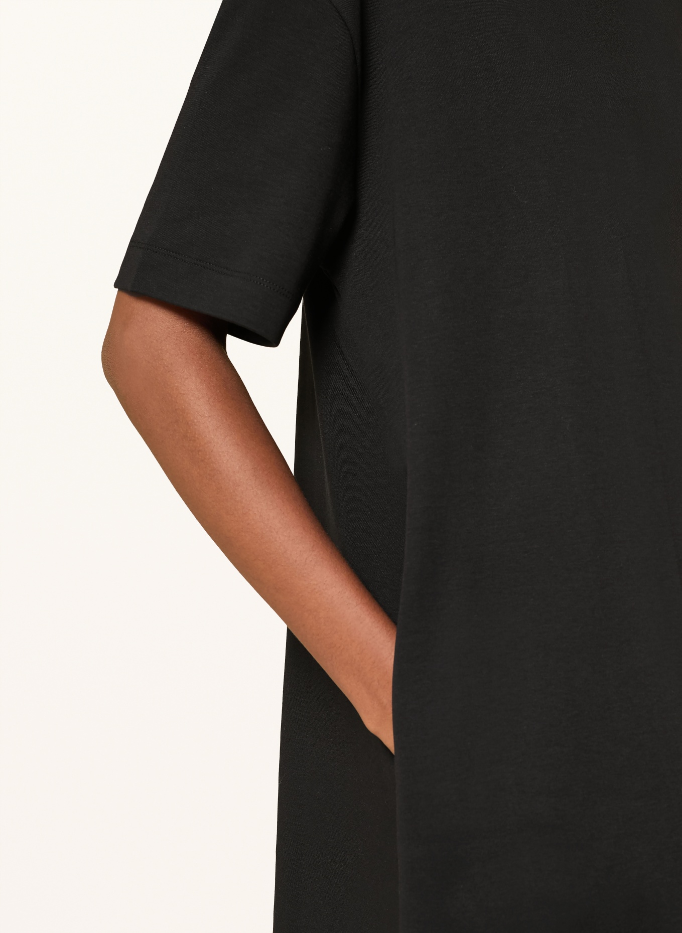 darling harbour sukienka z dżerseju: BLACK