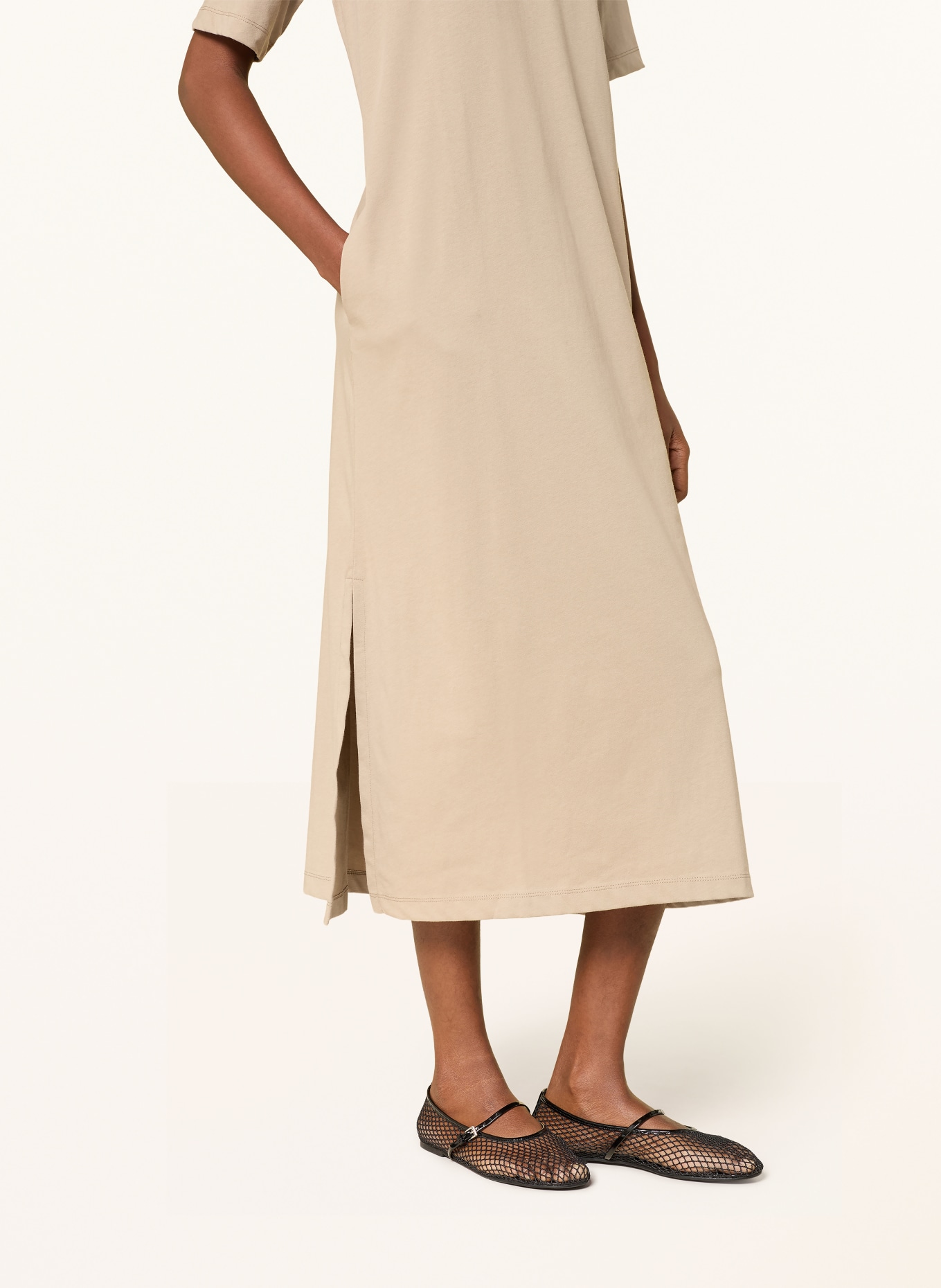 darling harbour Jerseykleid: TAUPE