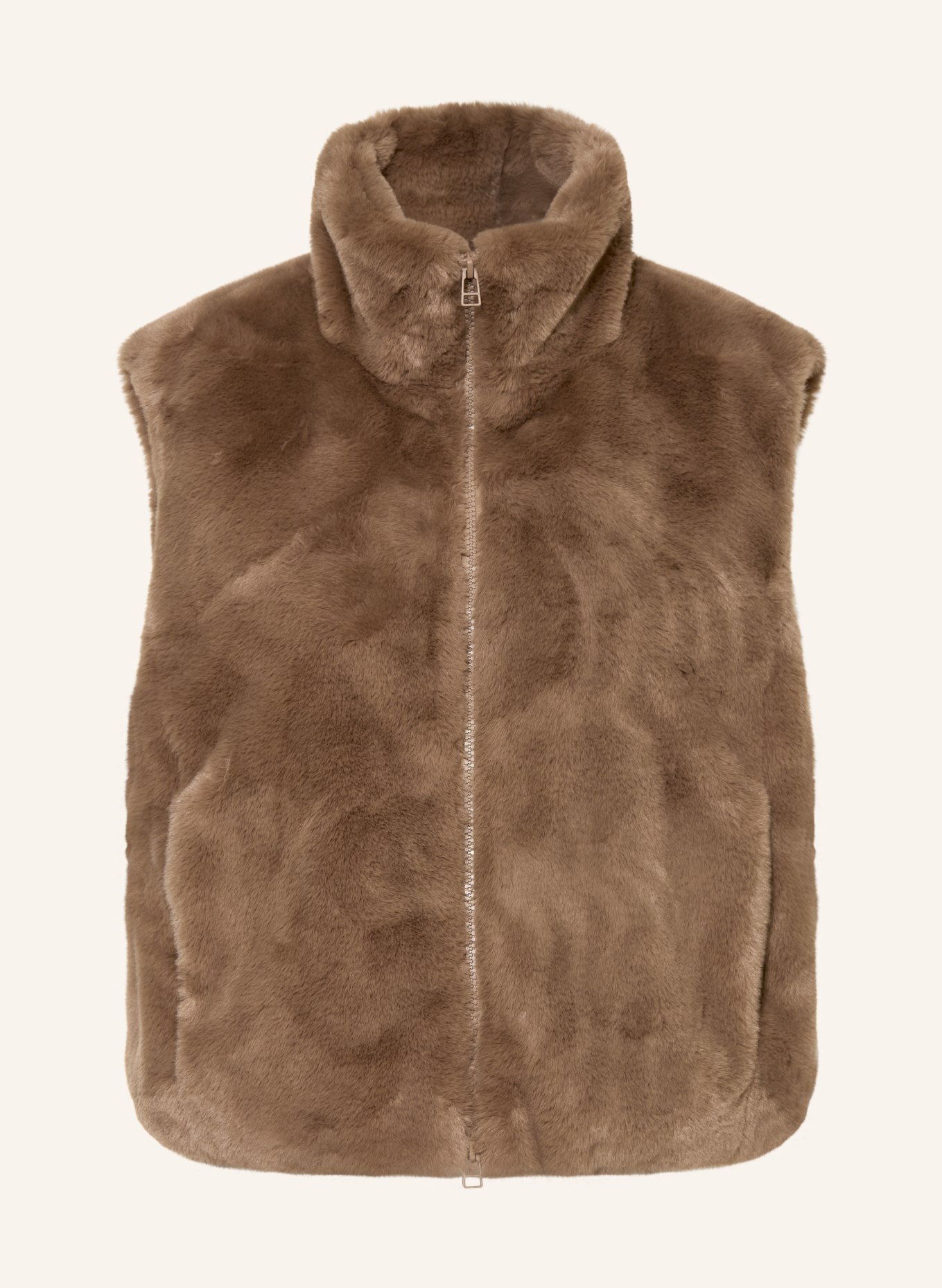 darling harbour Kunstfell-Weste: TOFFEE