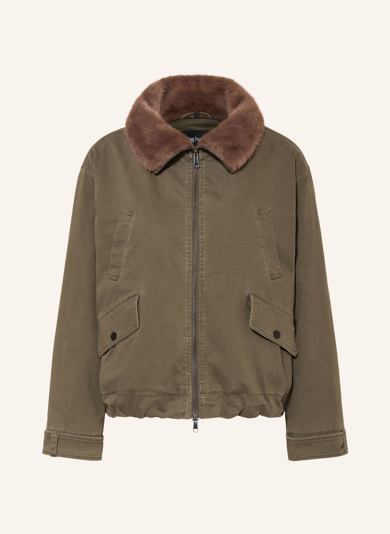 darling harbour Fieldjacket: OLIVE
