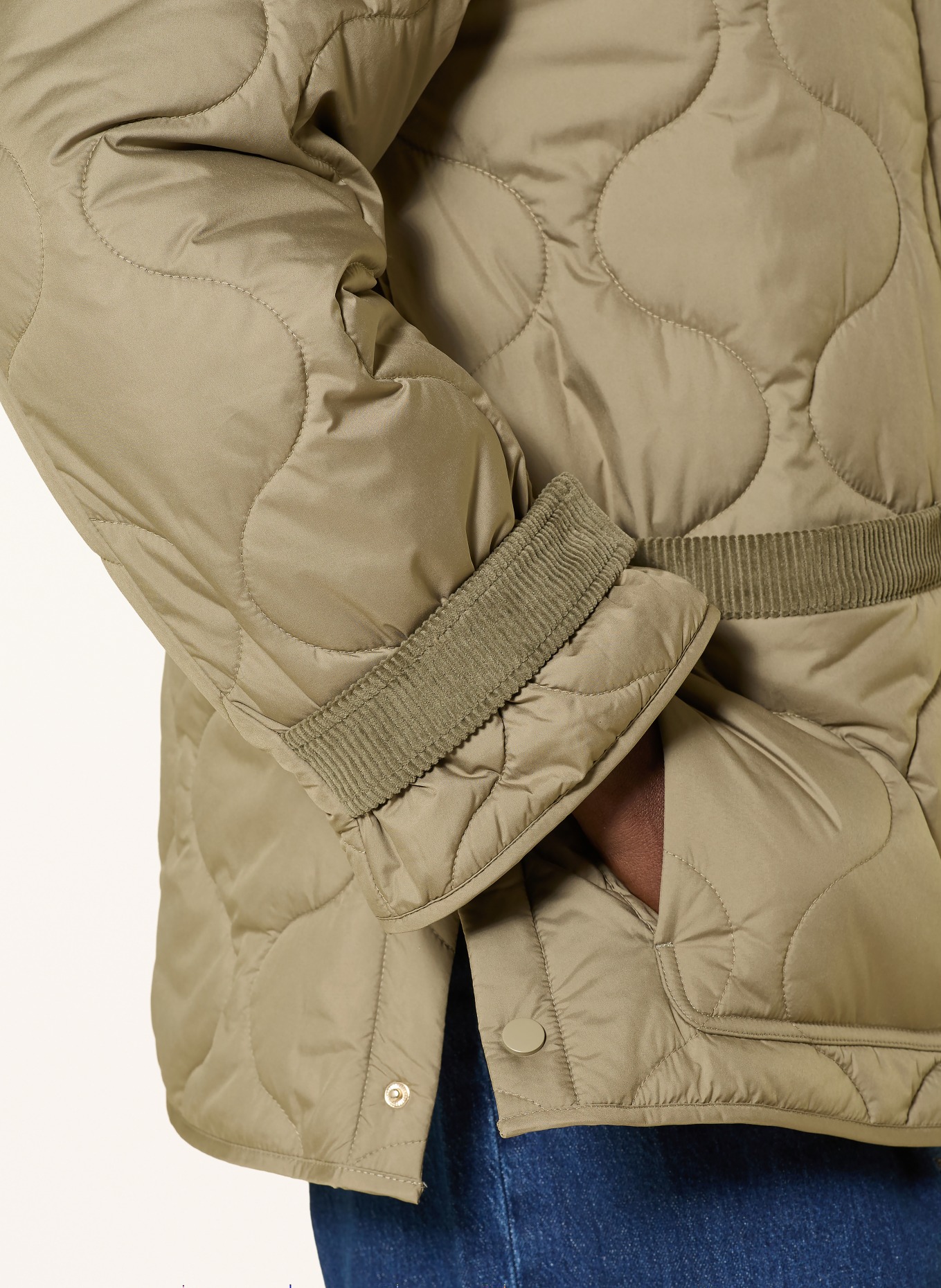 darling harbour veste matelassée: KHAKI