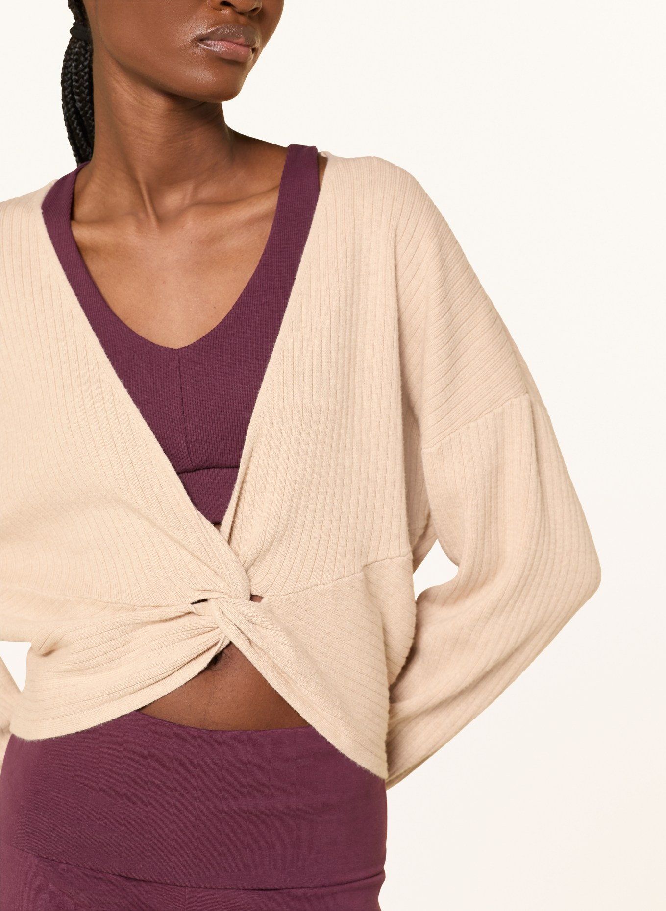 MANDALA sweter: BEŻOWY