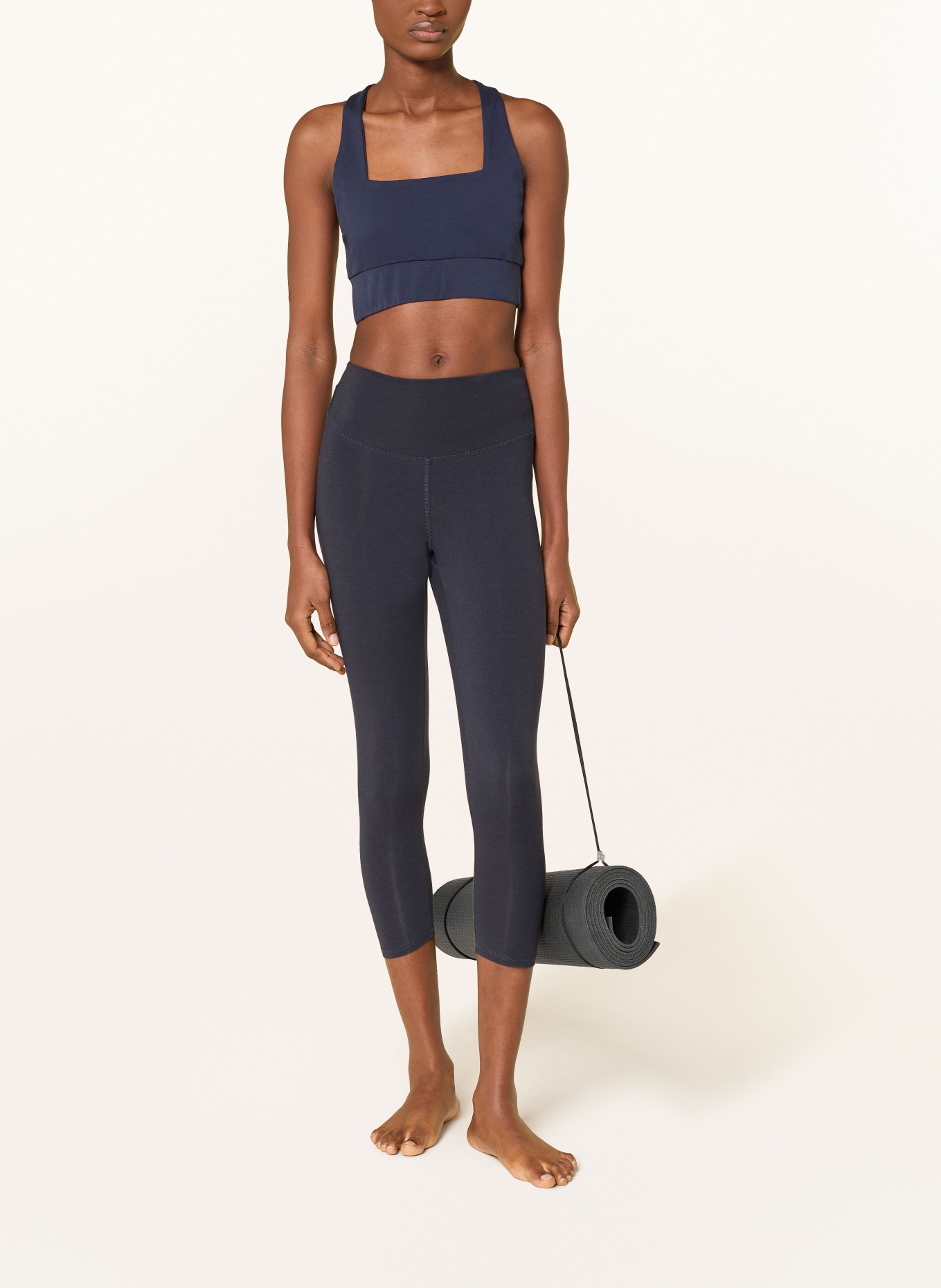 MANDALA Tights BEST CROPPED: DARK BLUE