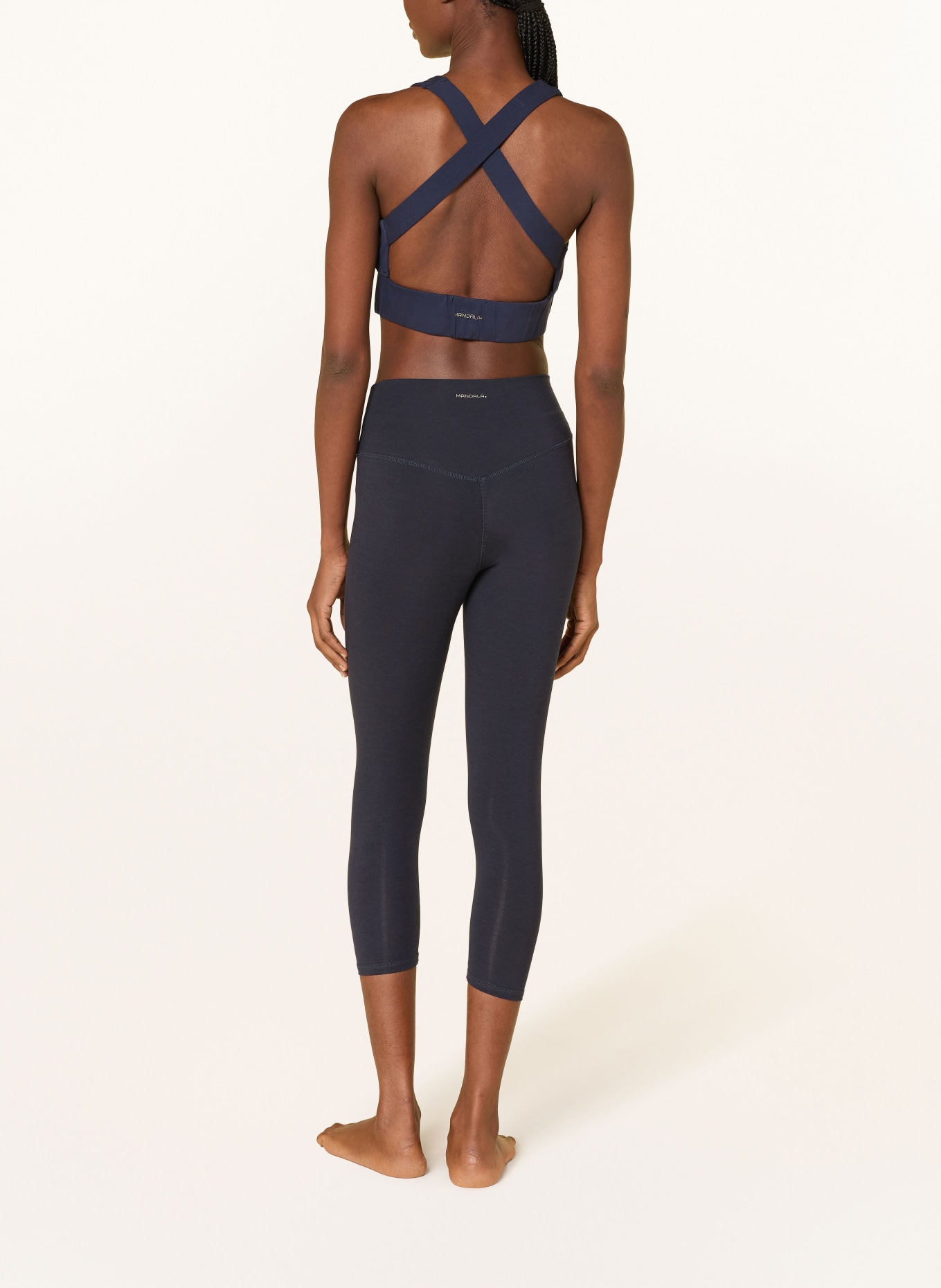MANDALA Tights BEST CROPPED: DARK BLUE