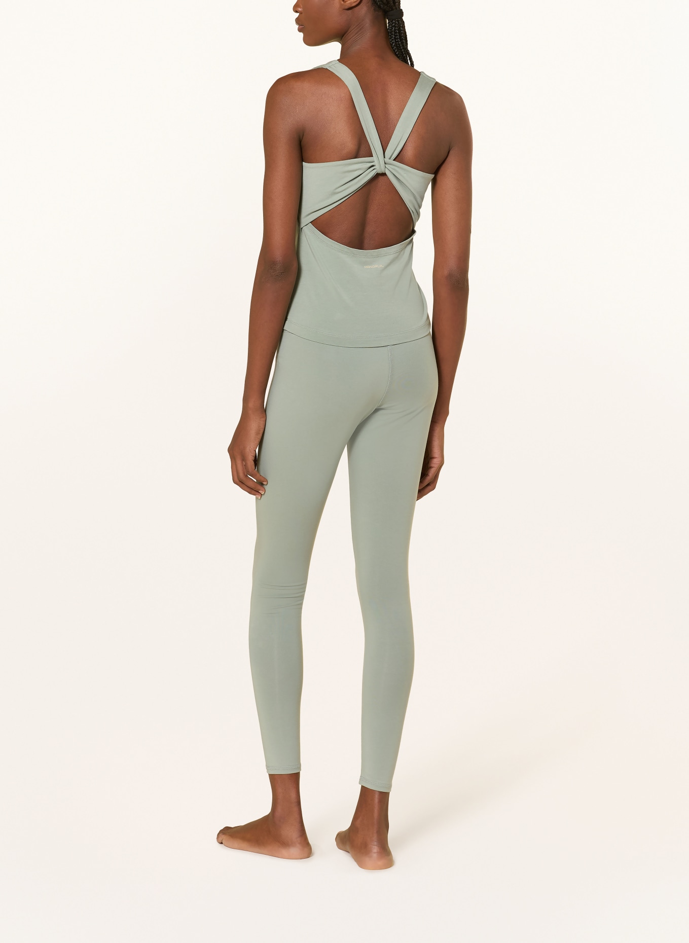 MANDALA Yoga-Top BALANCE: HELLGRÜN