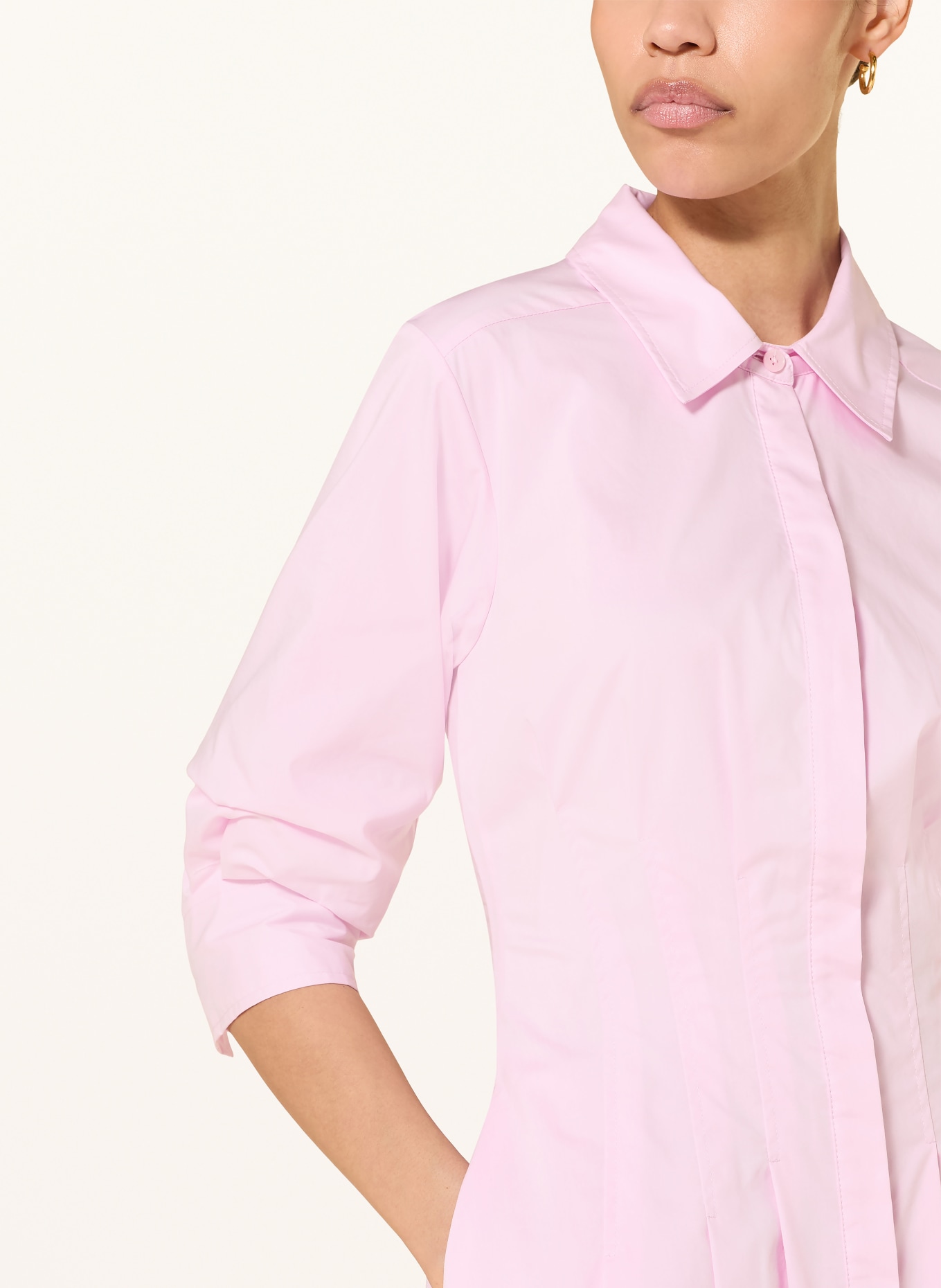 SIMKHAI Robe chemise JAZZ: ROSE