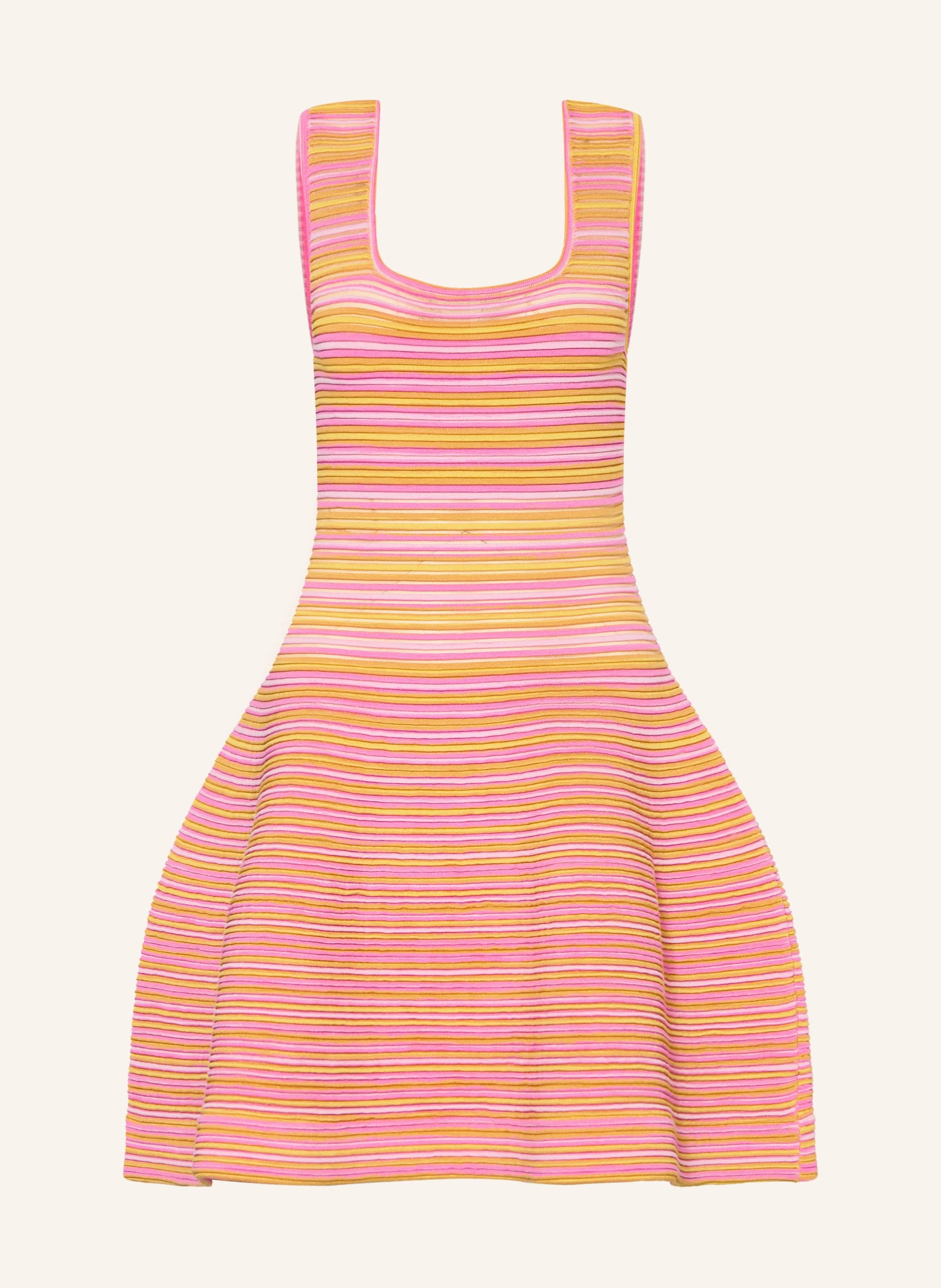 SIMKHAI Cocktailkleid CALLY: GELB / HELLROSA / PINK