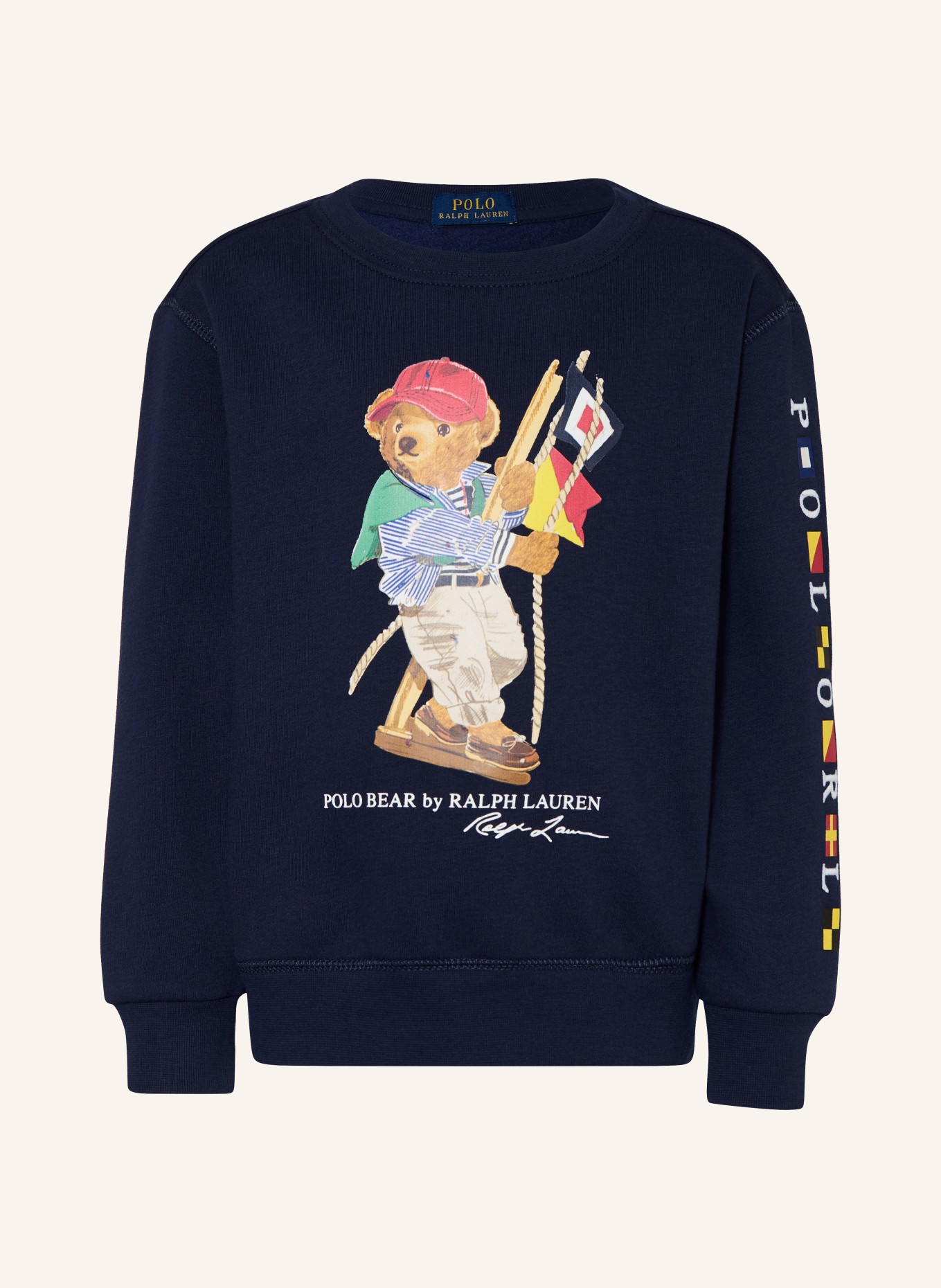 POLO RALPH LAUREN Sweatshirt: DARK BLUE