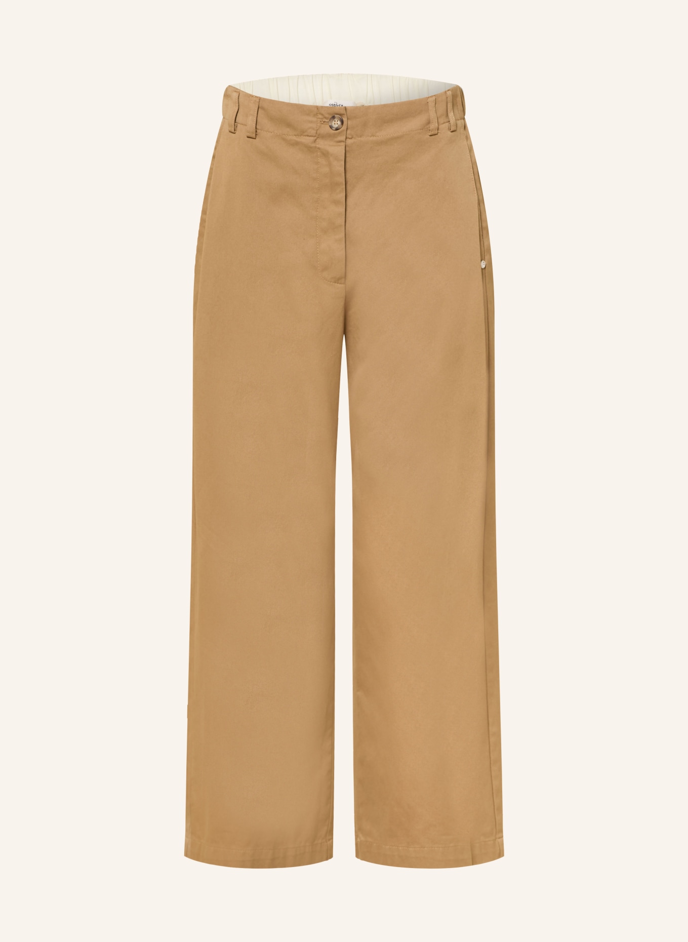 ottod'ame 3/4-length pants: COGNAC