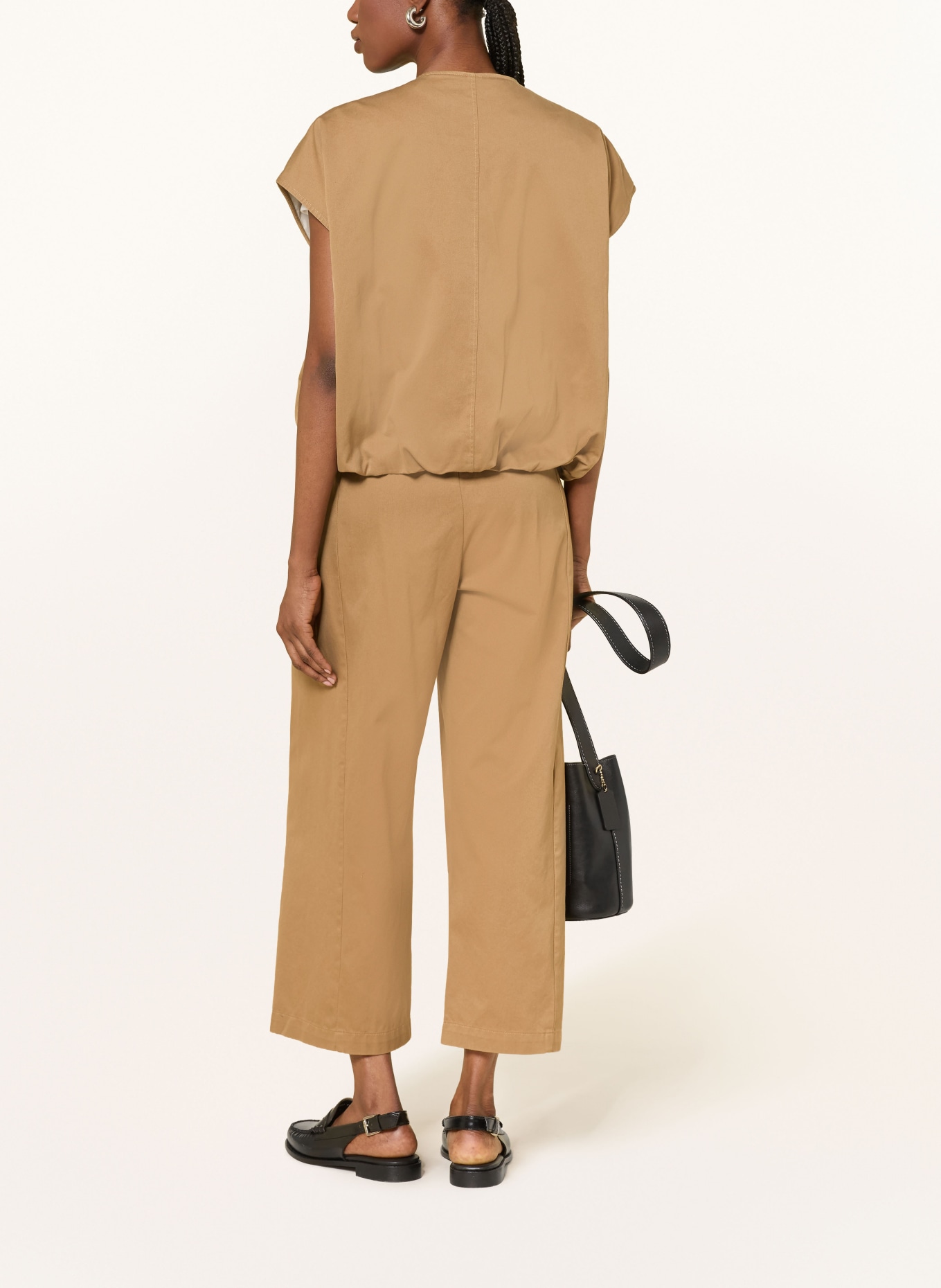 ottod'ame 3/4-length pants: COGNAC