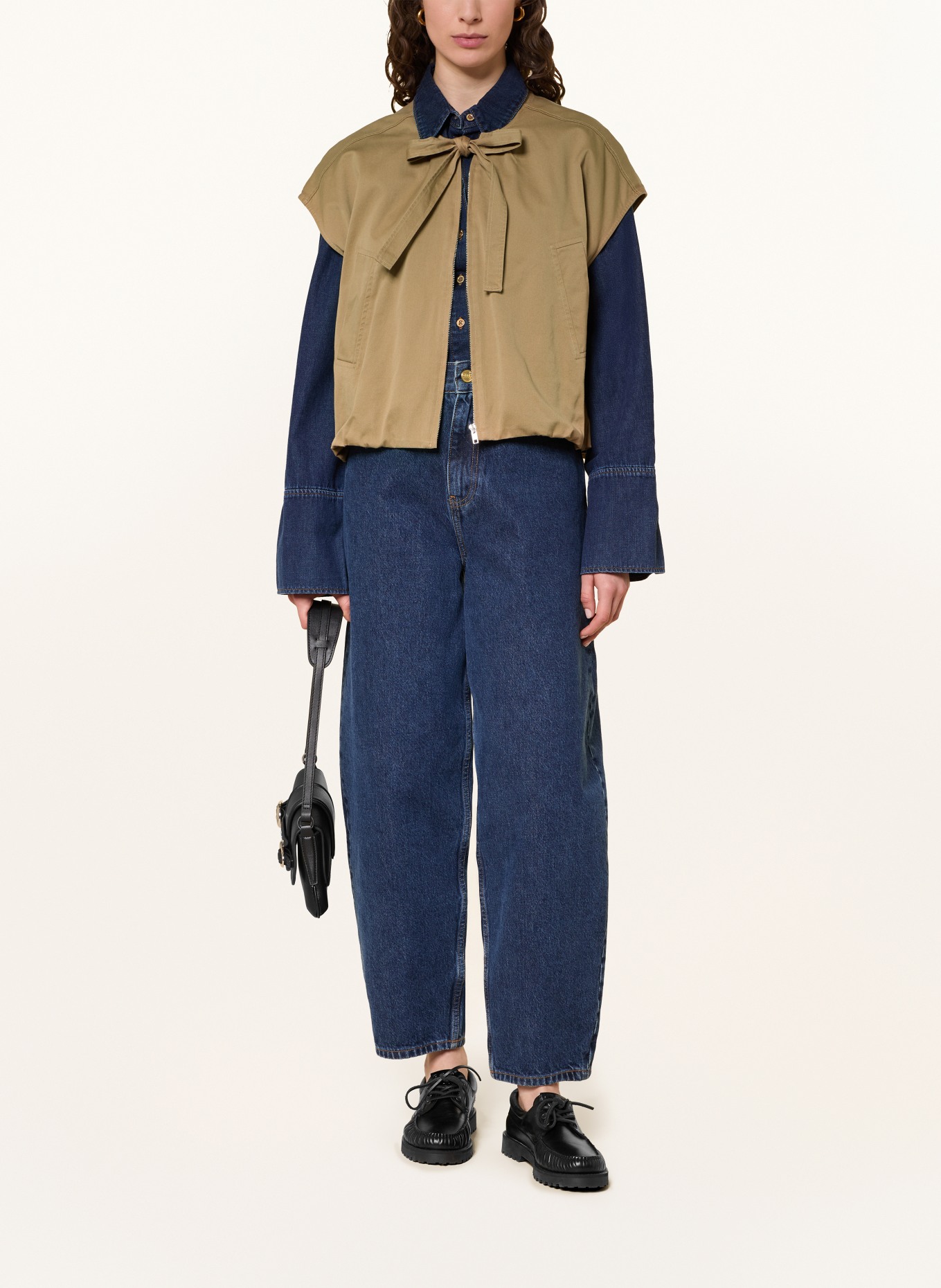 ottod'ame Vest: LICHTBRUIN