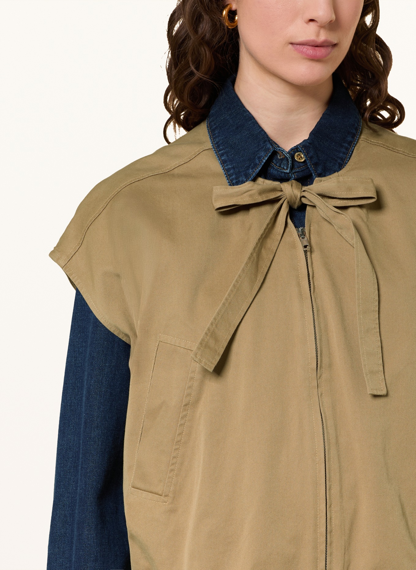 ottod'ame Vest: LICHTBRUIN