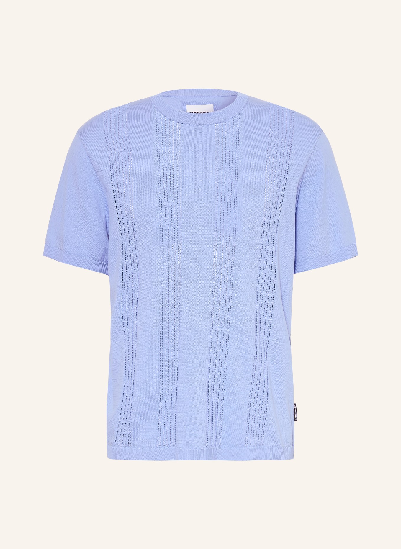 ARMEDANGELS Strickshirt: HELLBLAU