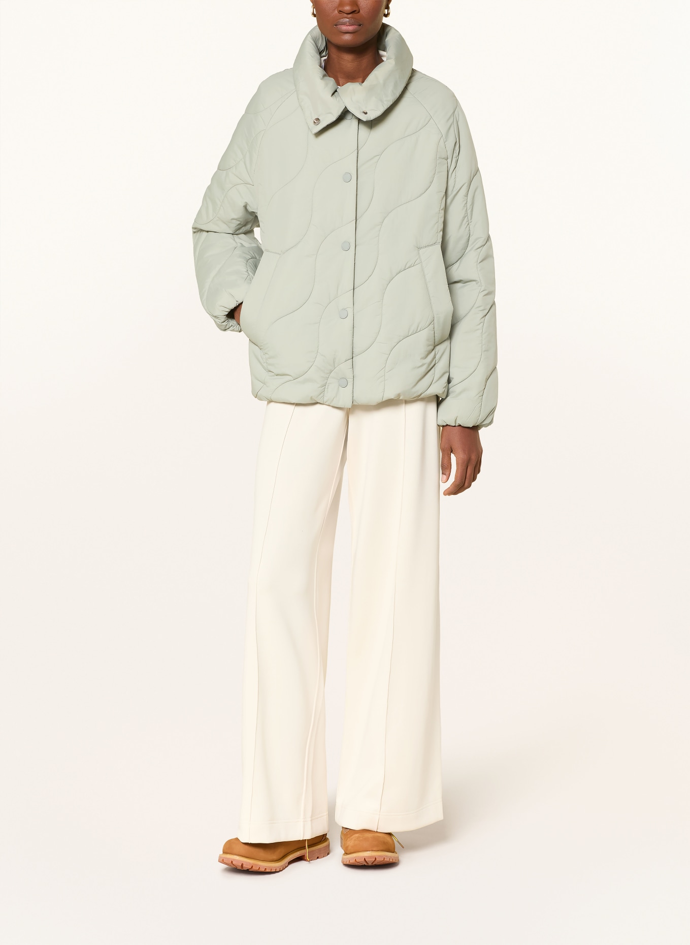 VARLEY Gewatteerde jas FABIA met DUPONT™ SORONA®-isolatie: LICHTGROEN