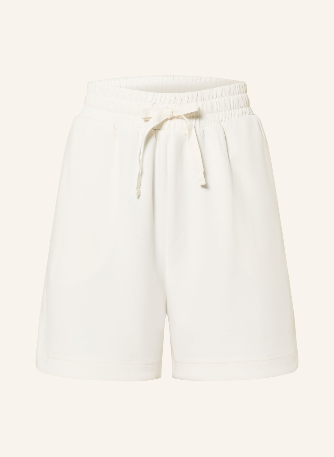Sweaty Betty Sweatshorts: CREME