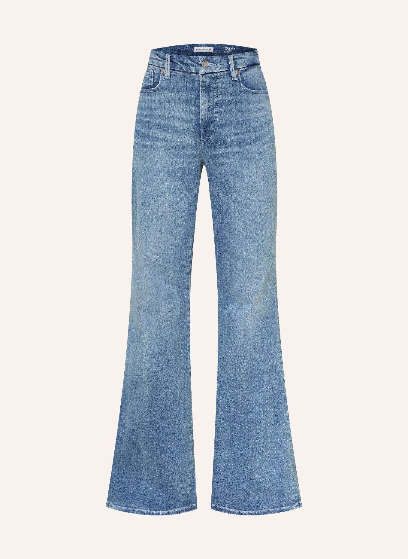 GOOD AMERICAN Flared Jeans GOOD LEGS FLARE: 1154 Indigo