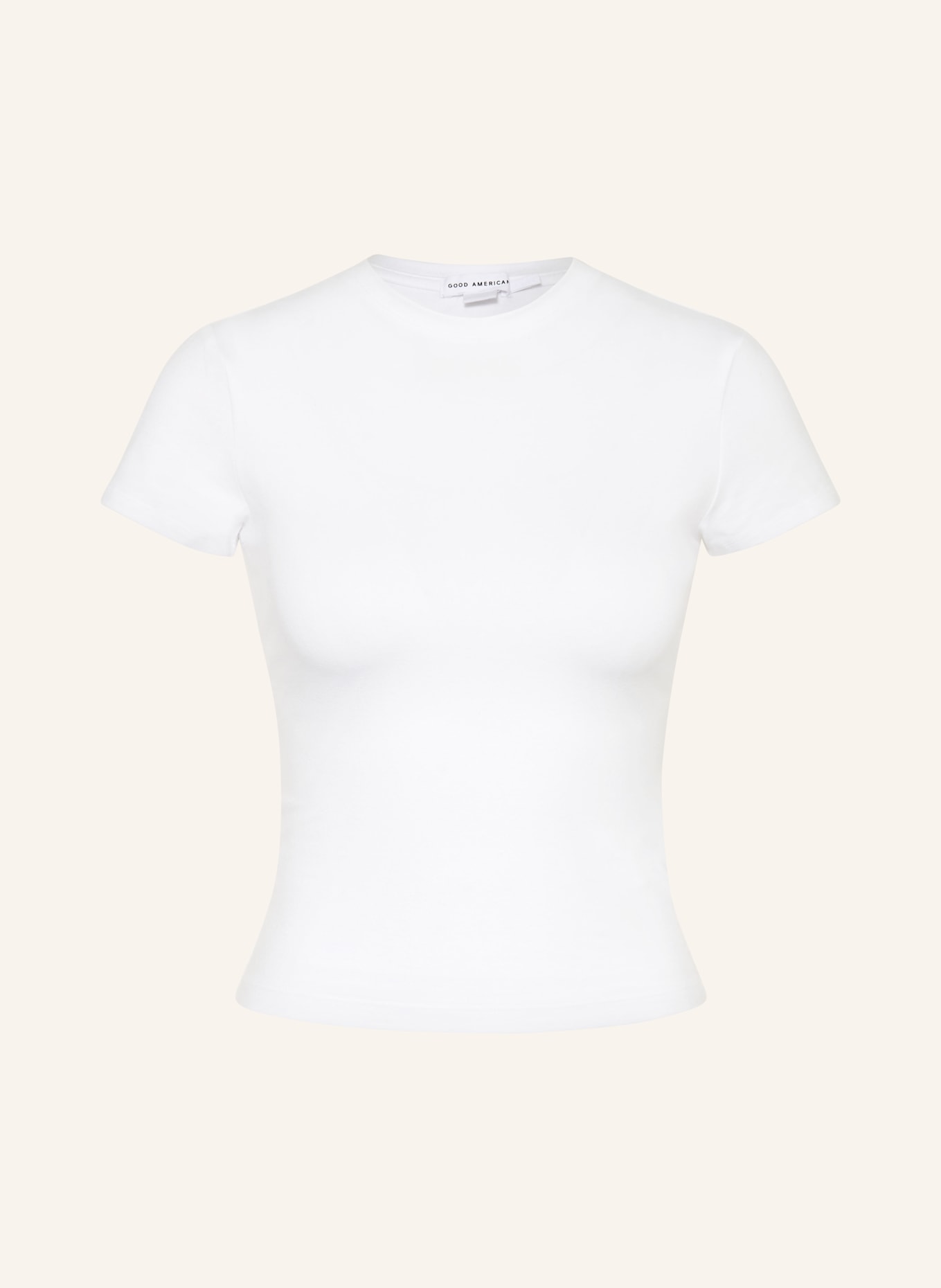 GOOD AMERICAN T-shirt: WIT