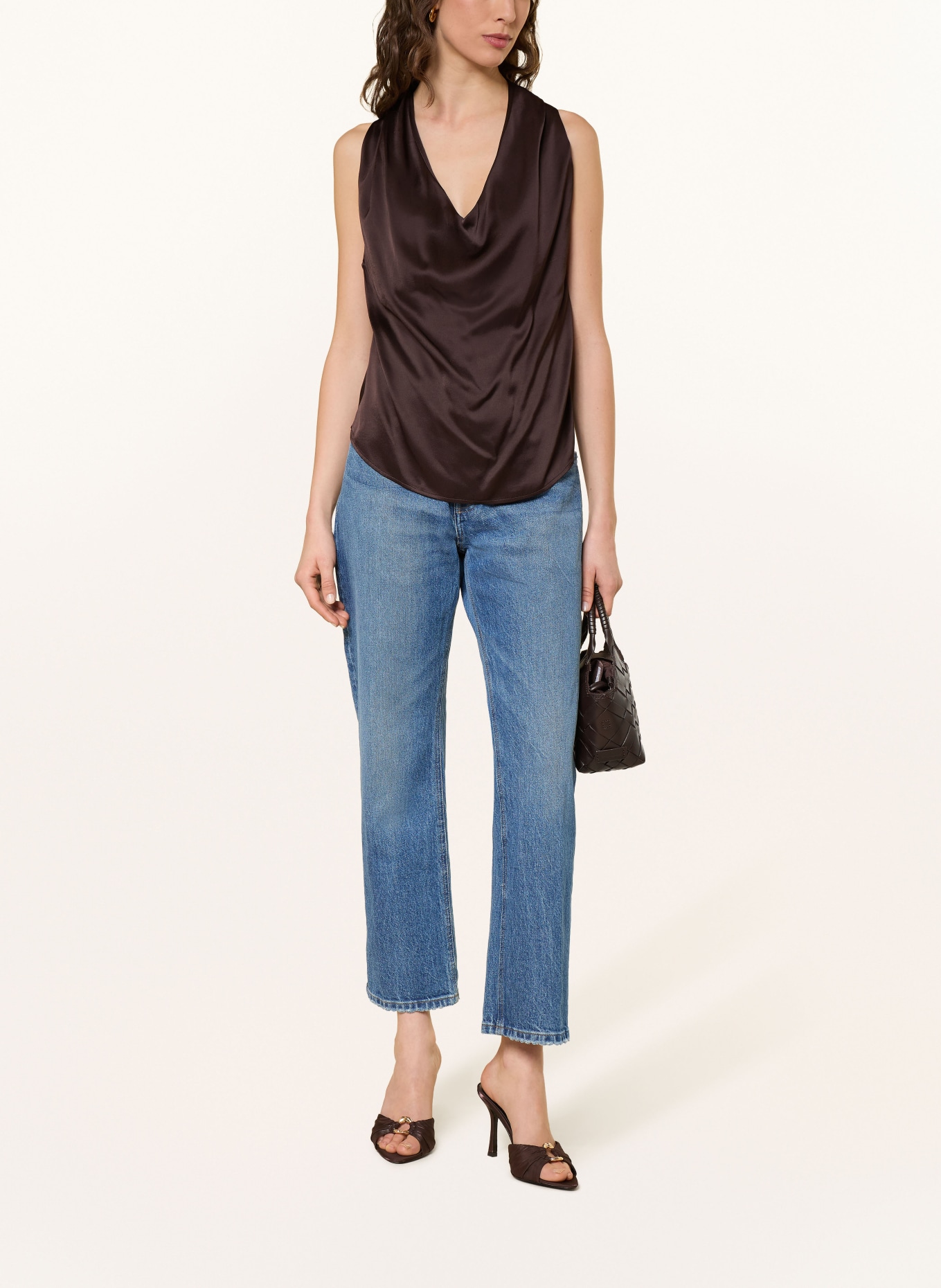 GOOD AMERICAN Rechte jeans GOOD VINTAGE STRAIGHT ANKLE: 1222 Indigo