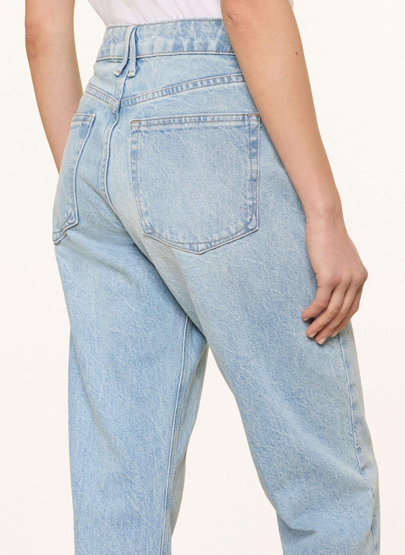 GOOD AMERICAN Rechte jeans GOOD VINTAGE STRAIGHT ANKLE: 1220 Indigo