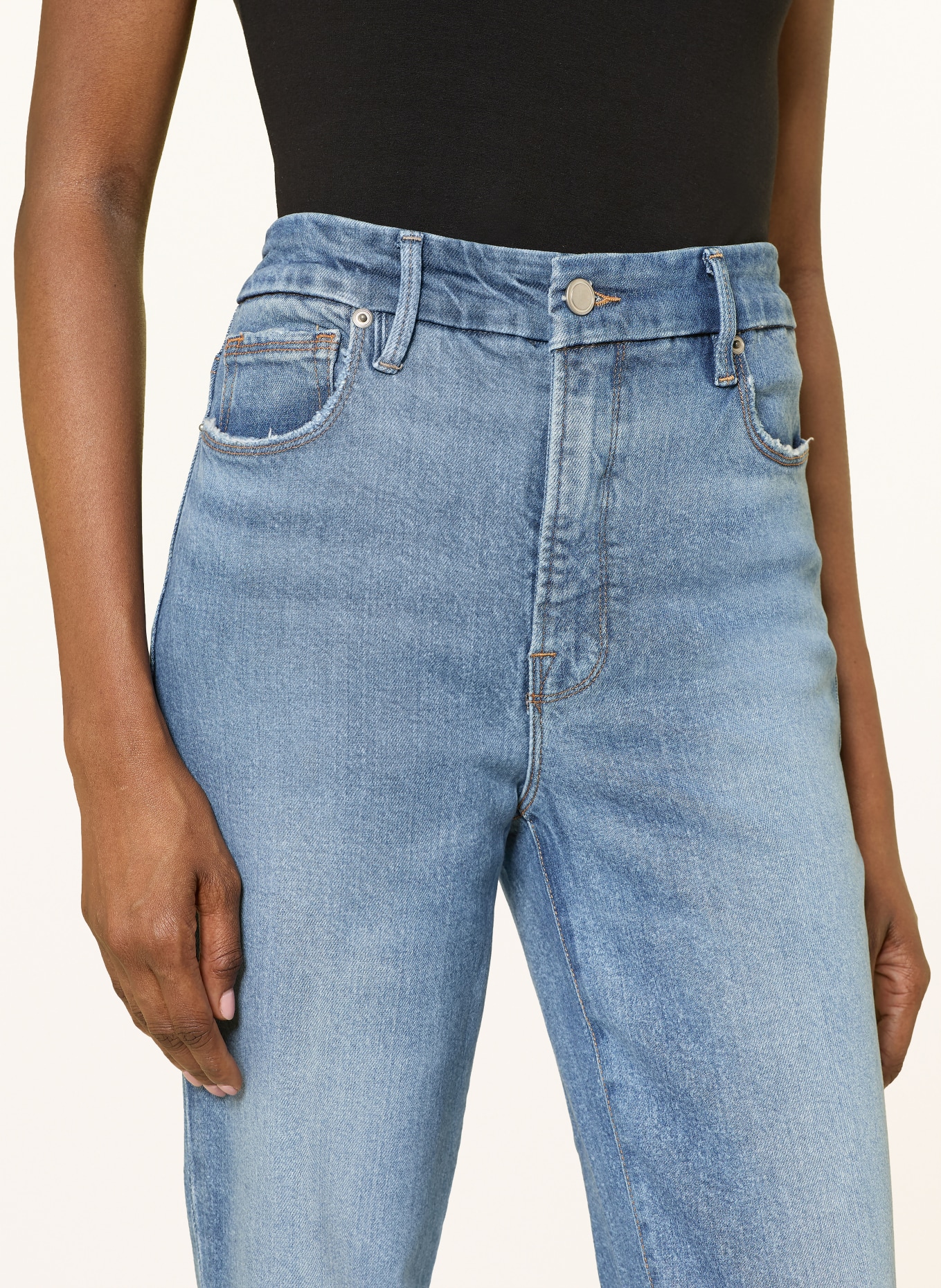 GOOD AMERICAN Bootcut Jeans SOFT TECH GOOD CLASSIC: I627 Indigo