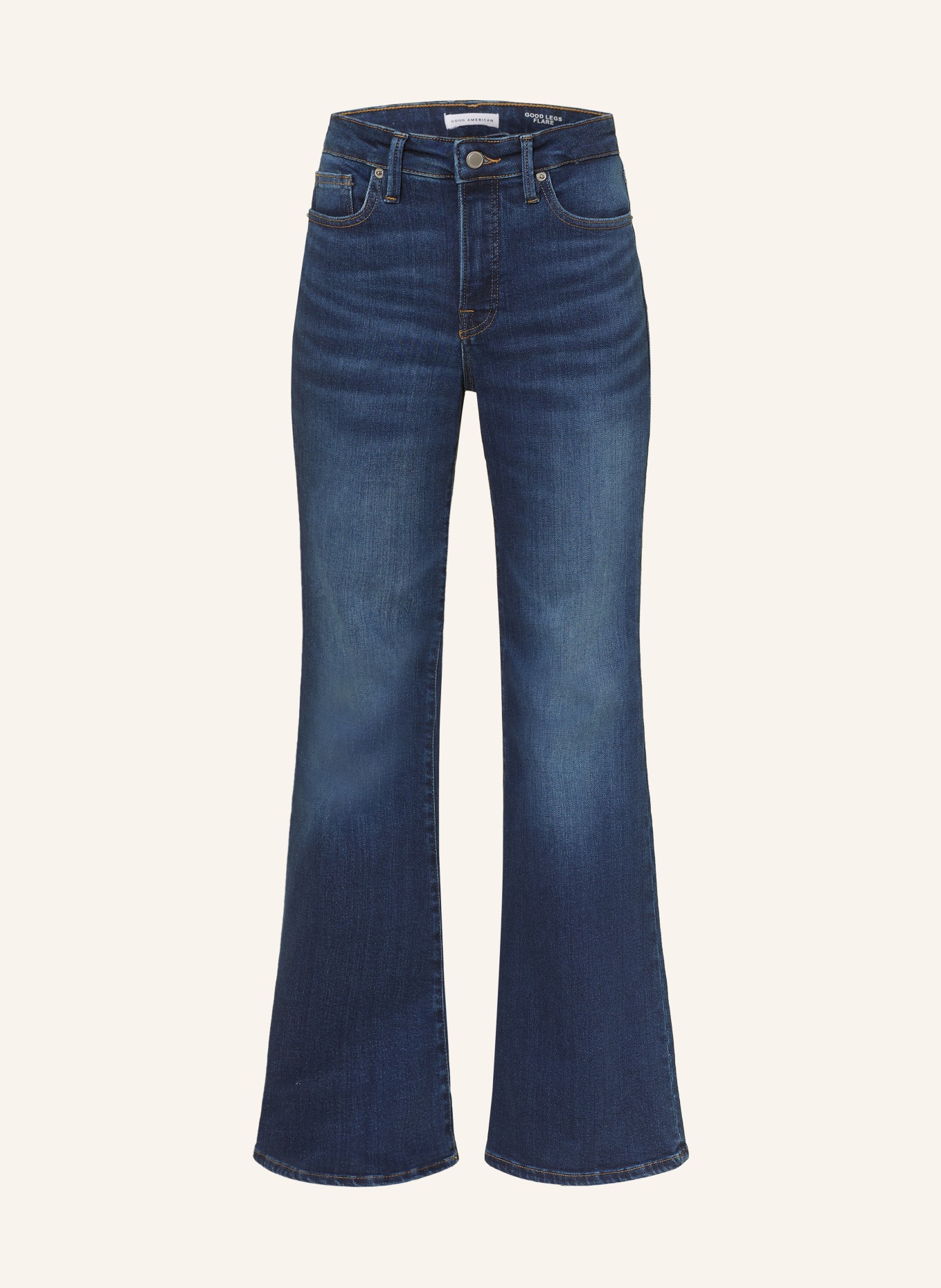 GOOD AMERICAN Flared Jeans COMPRESSION GOOD LEGS: 1229 Indigo