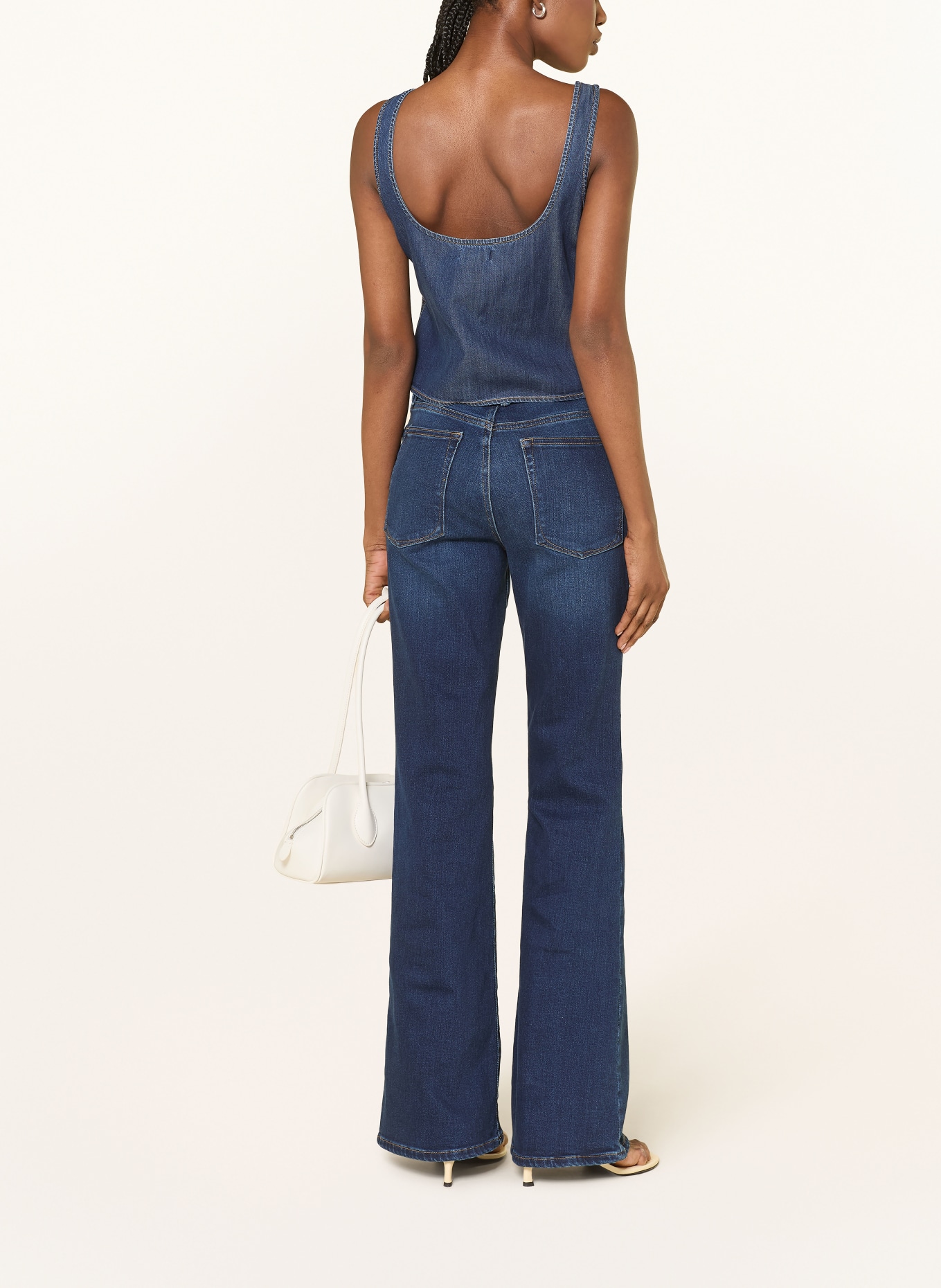 GOOD AMERICAN Flared Jeans COMPRESSION GOOD LEGS: 1229 Indigo