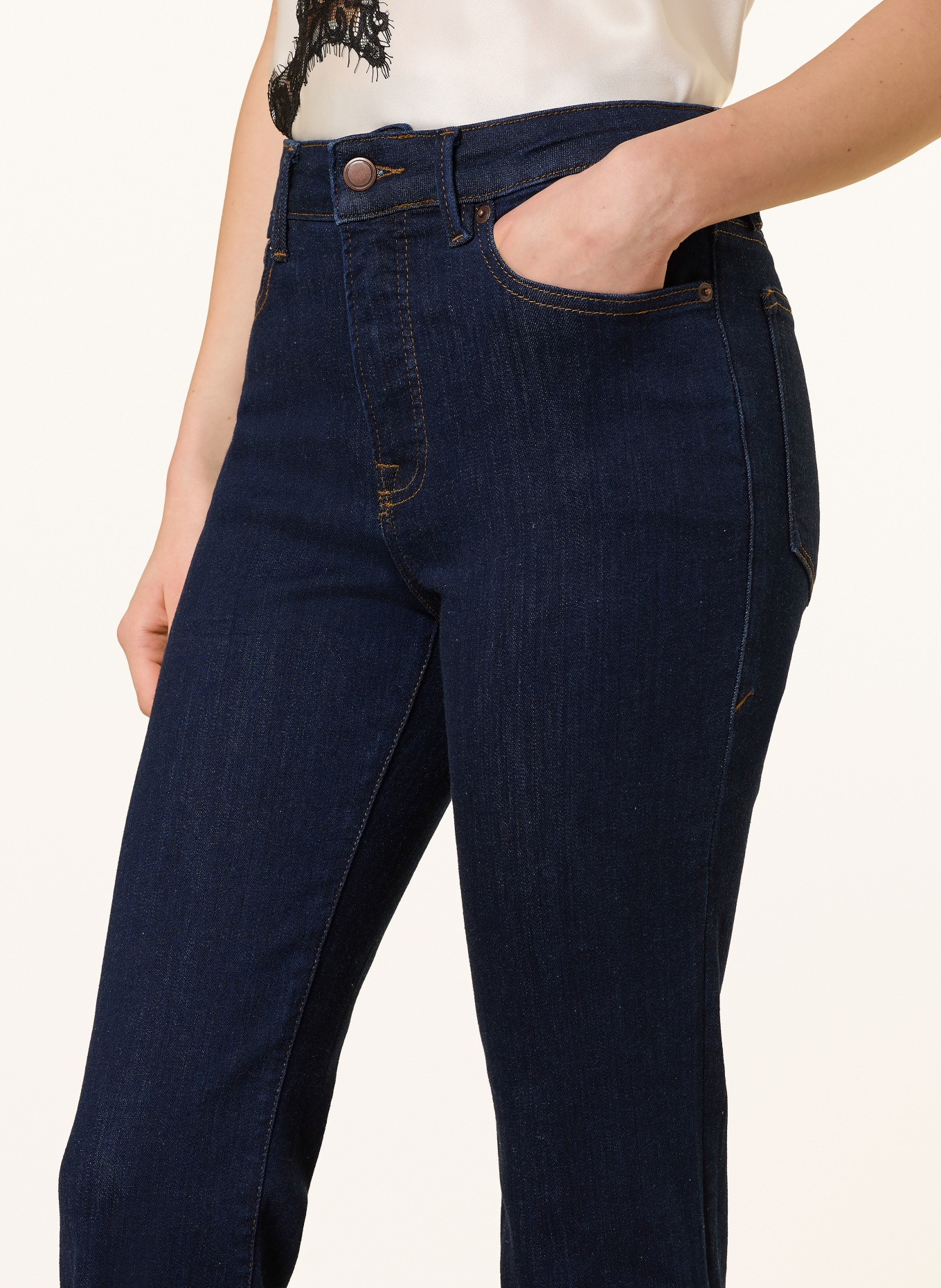 GOOD AMERICAN Flared jeans GOOD LEGS FLARE: 1153 Indigo