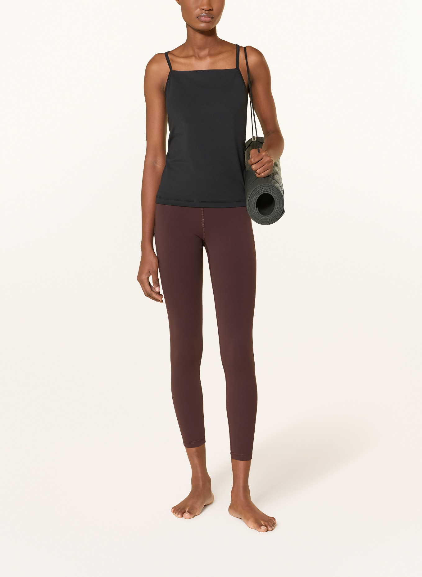 Sweaty Betty Legging ULTIMATE STUDIO: MARRON FONCÉ