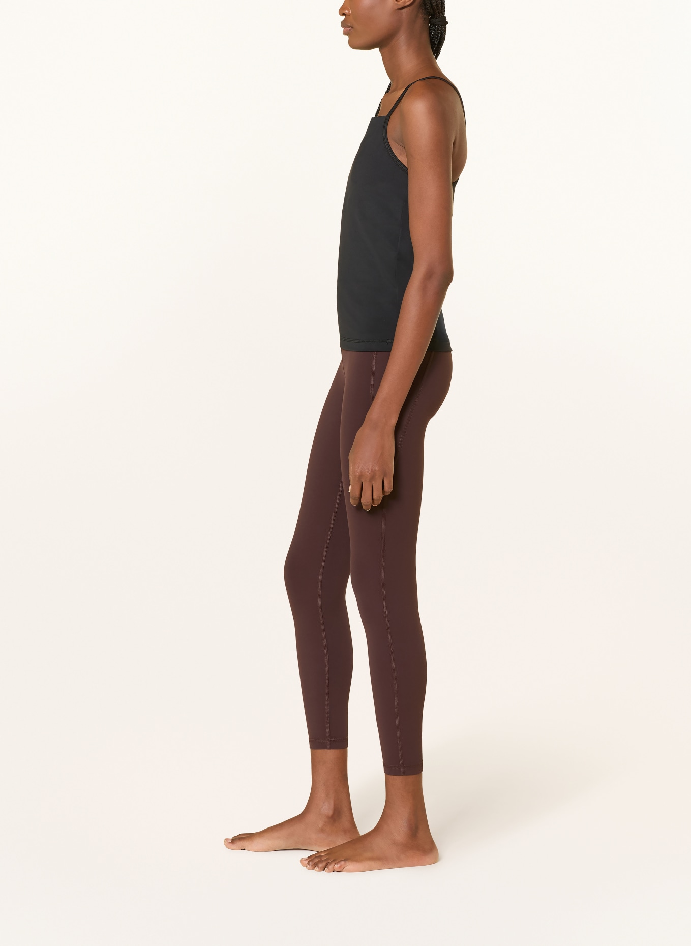 Sweaty Betty Legging ULTIMATE STUDIO: MARRON FONCÉ