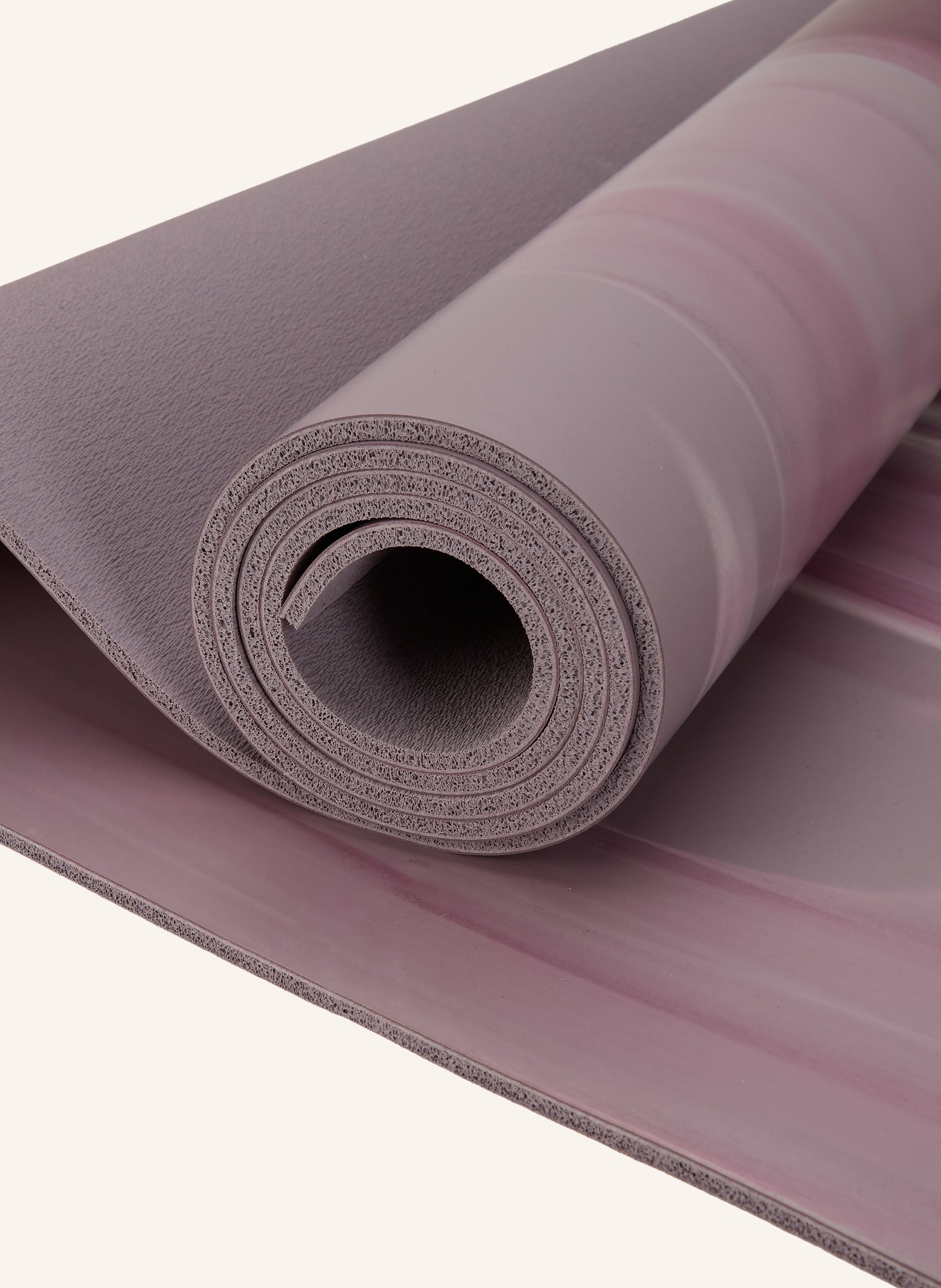 lululemon Yogamatte THE MAT 5MM: ALTROSA / CREME / HELLLILA