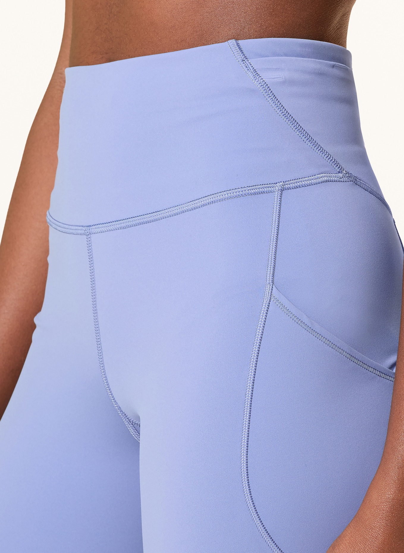 lululemon Legginsy do biegania FAST AND FREE HR SHORT 6IN: NIEBIESKI