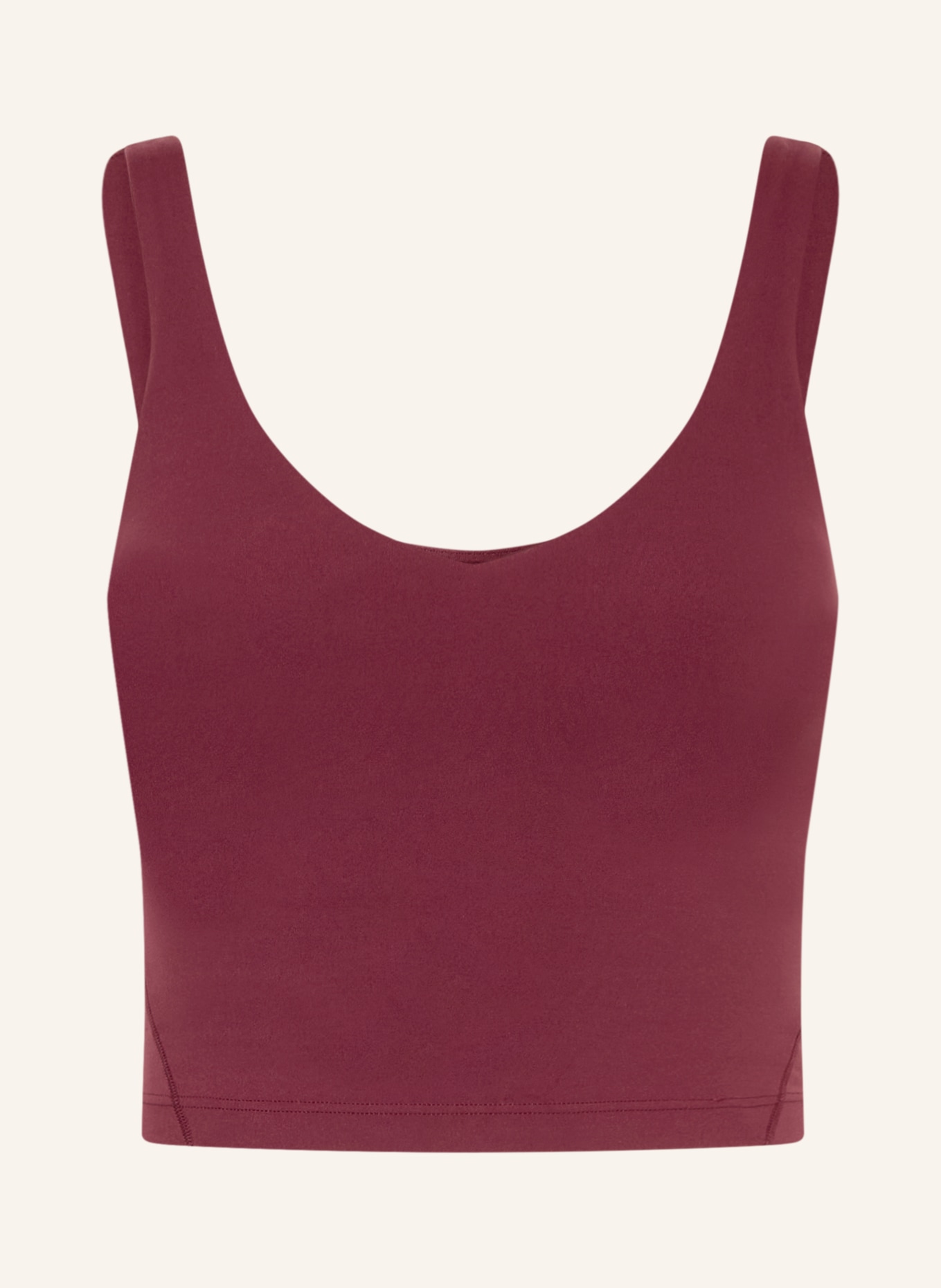 lululemon Tílko ALIGN: TMAVĚ ČERVENÁ