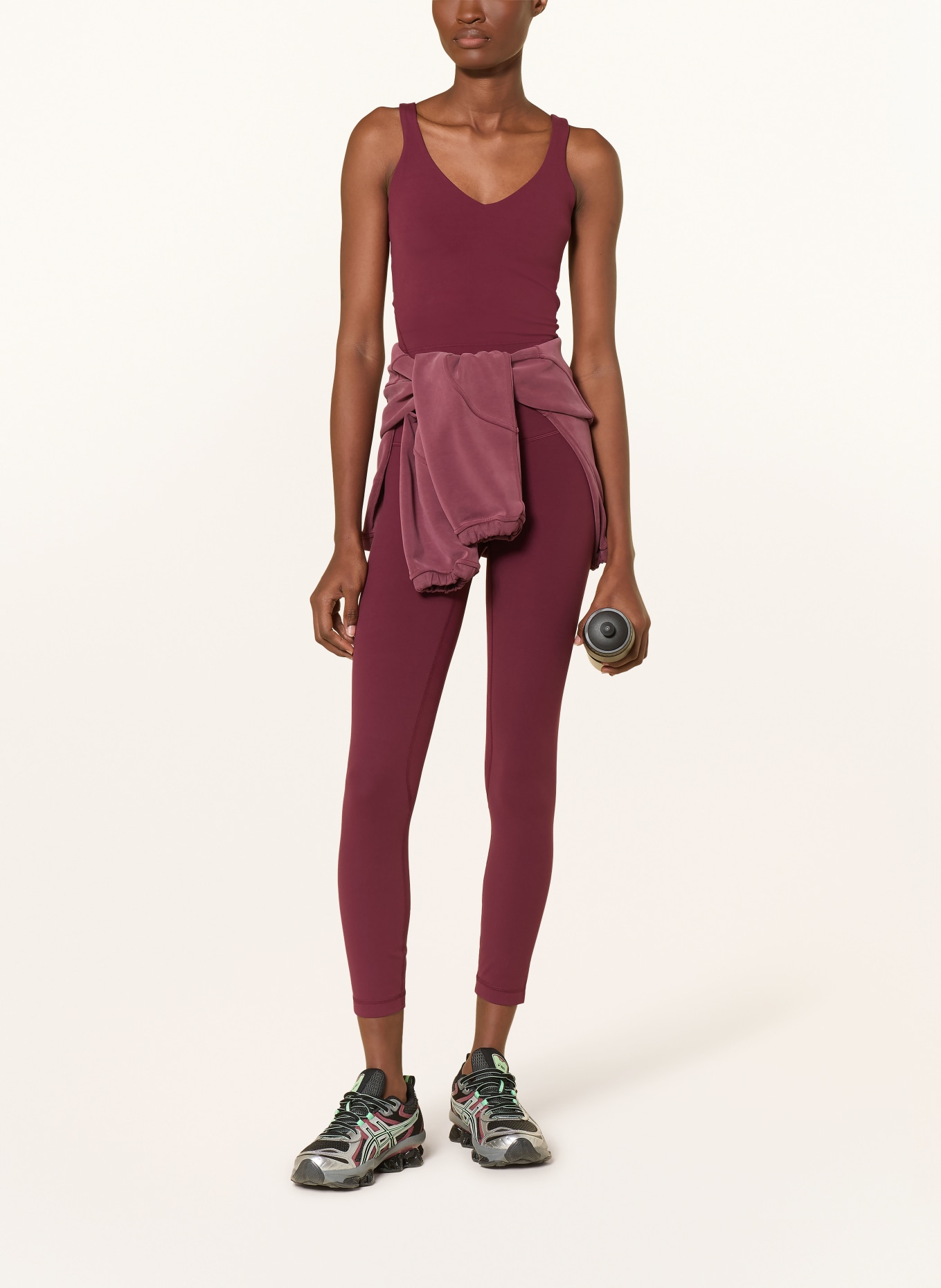 lululemon Tílko ALIGN: TMAVĚ ČERVENÁ