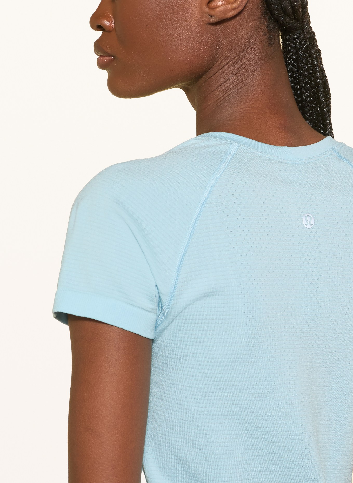 lululemon T-shirt SWIFTLY TECH 2.0: LICHTBLAUW