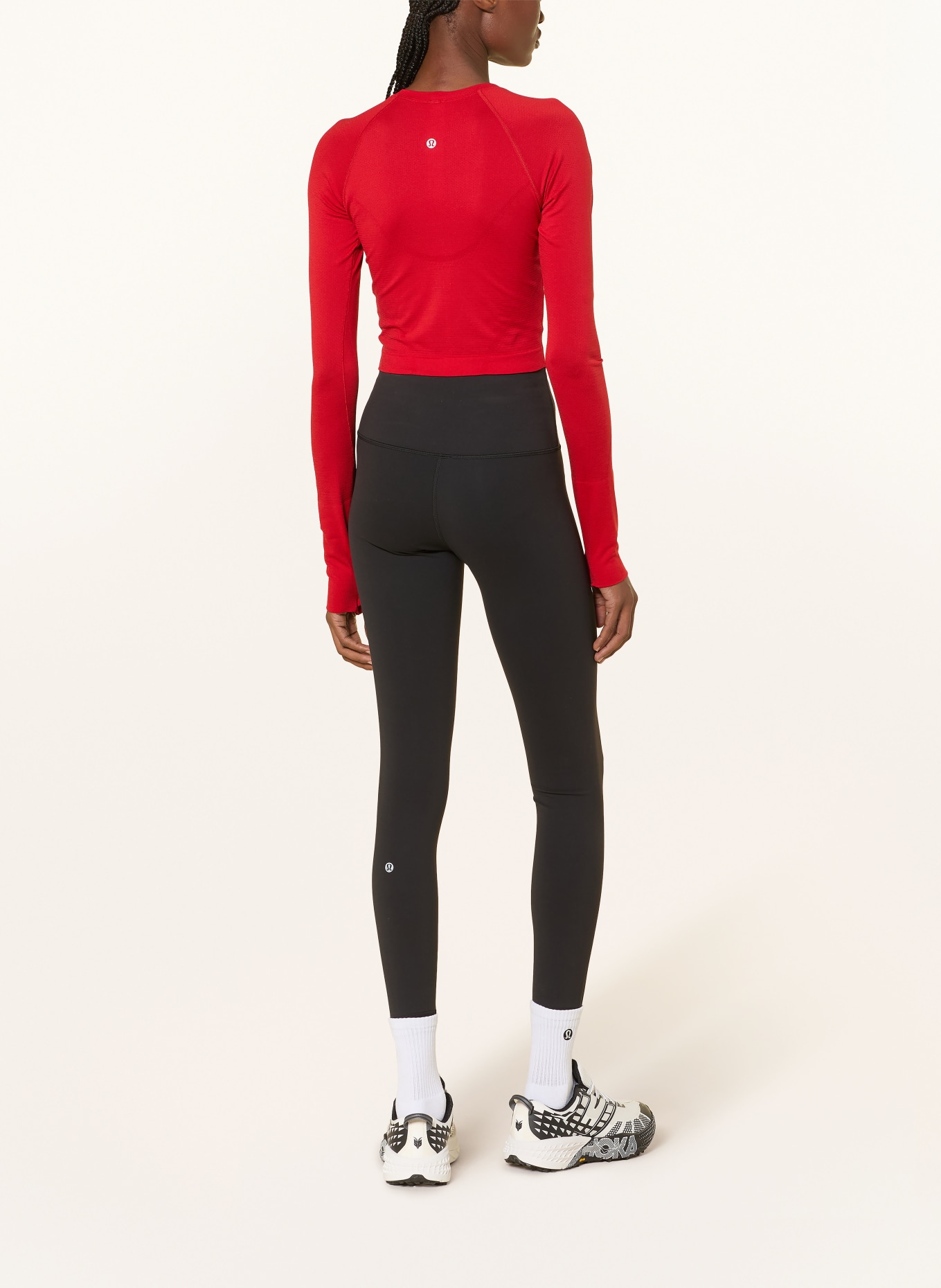 lululemon Cropped-Shirt SWIFTLY TECH: ROT
