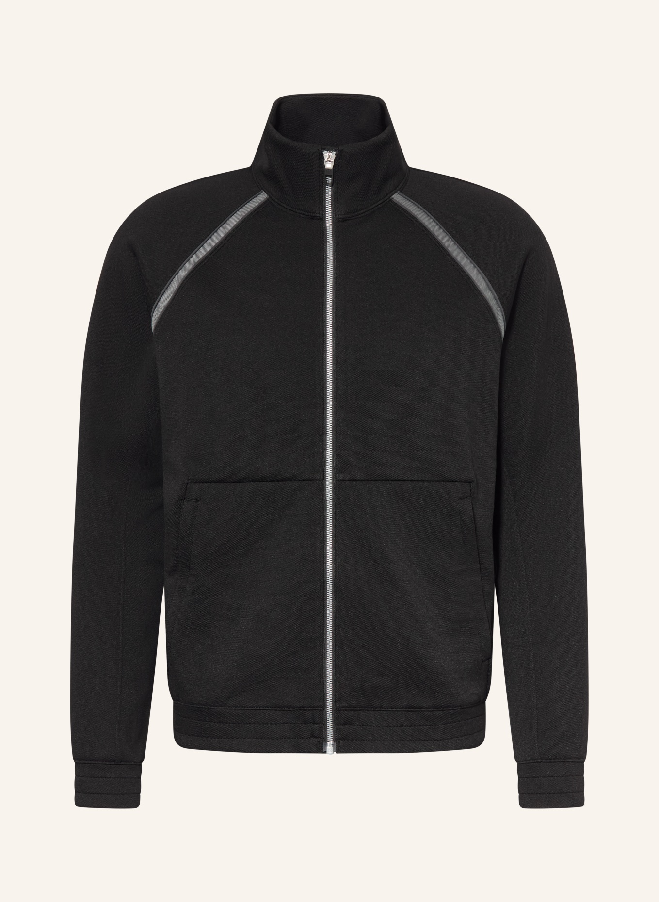 lululemon Trainingsjacke PACE BREAKER: SCHWARZ / DUNKELGRAU