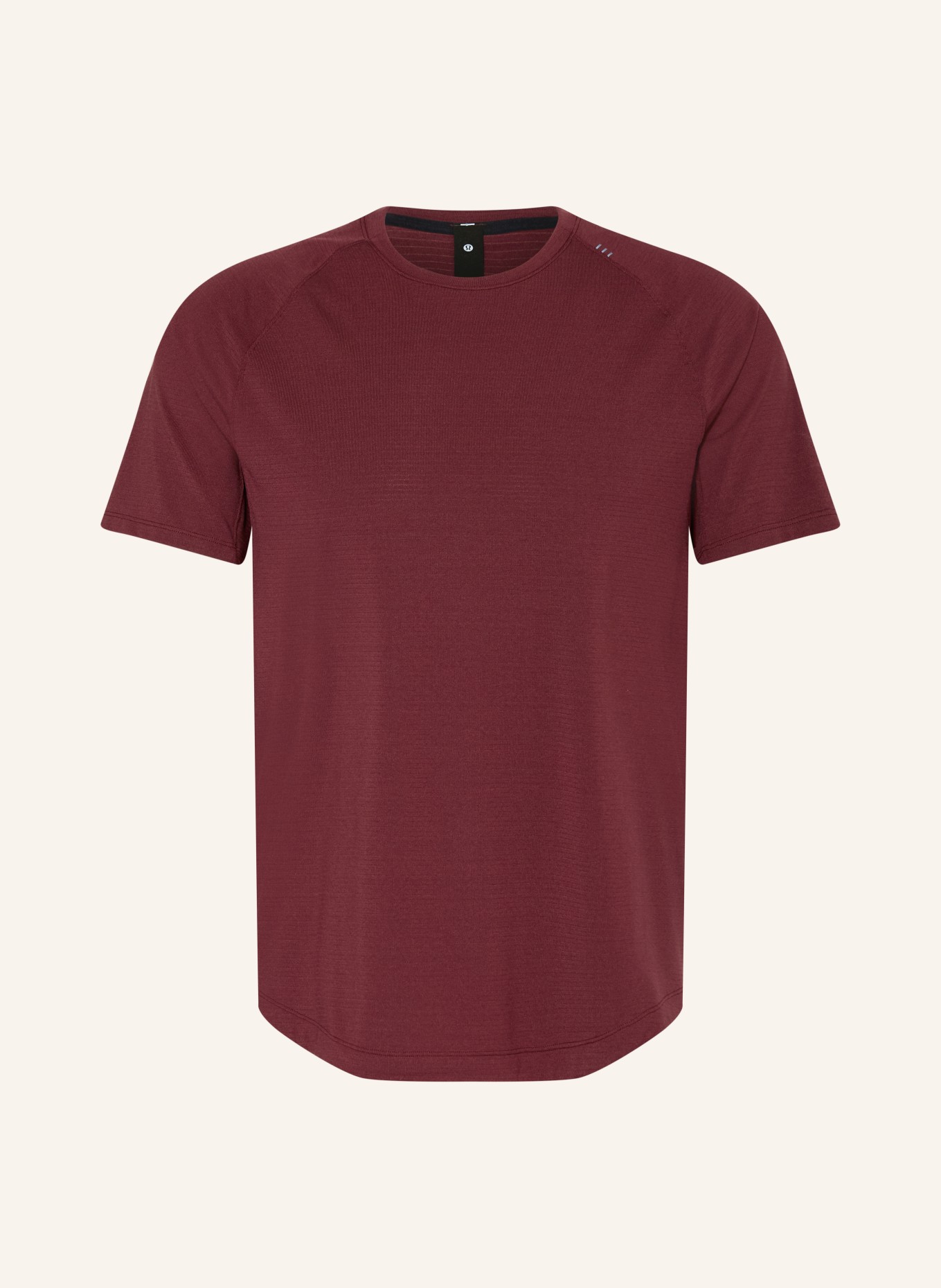 lululemon T-shirt LICENSE TO TRAIN: DONKERROOD