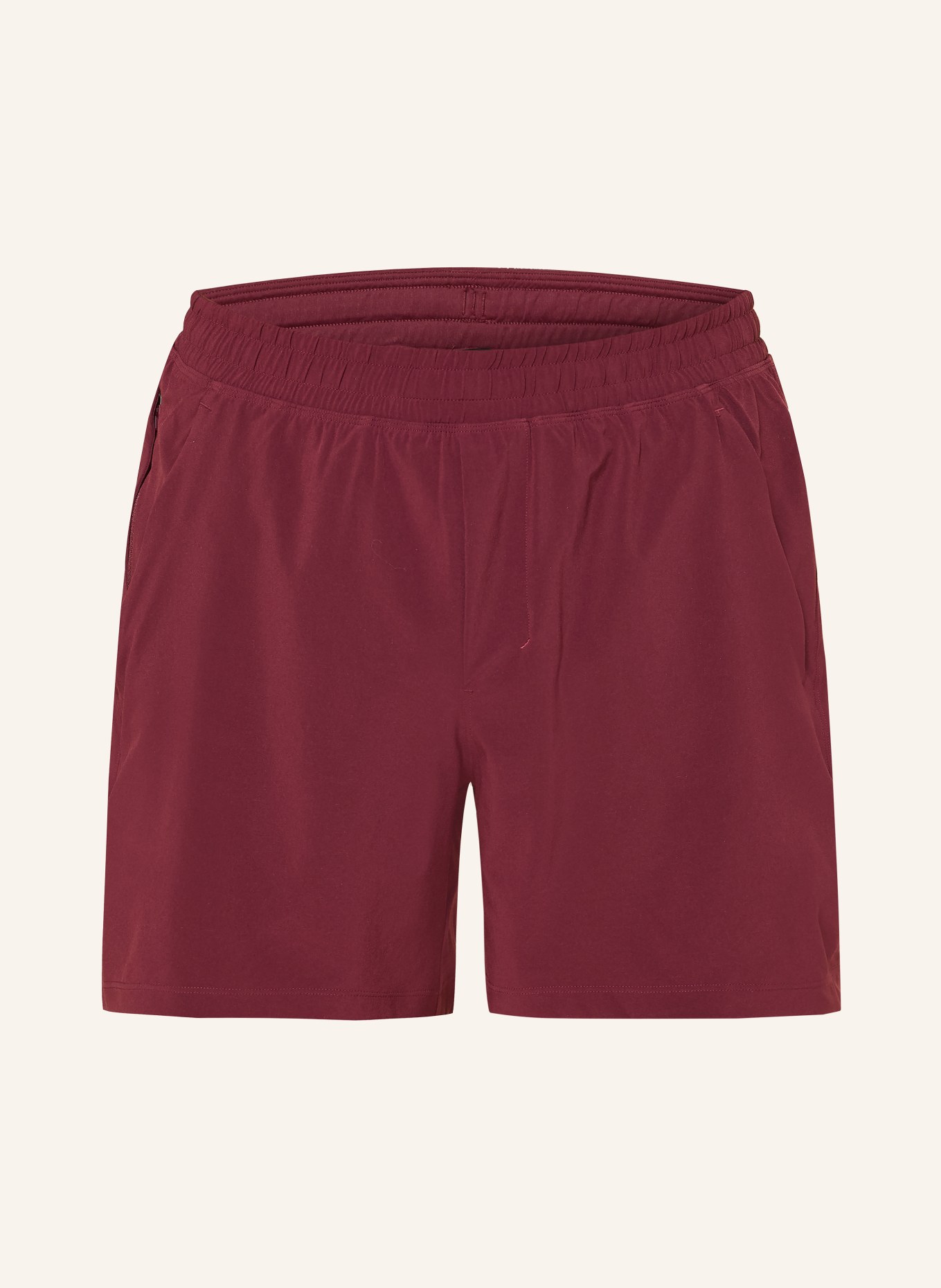 lululemon 2-in-1 Laufshorts PACE BREAKER: DUNKELROT