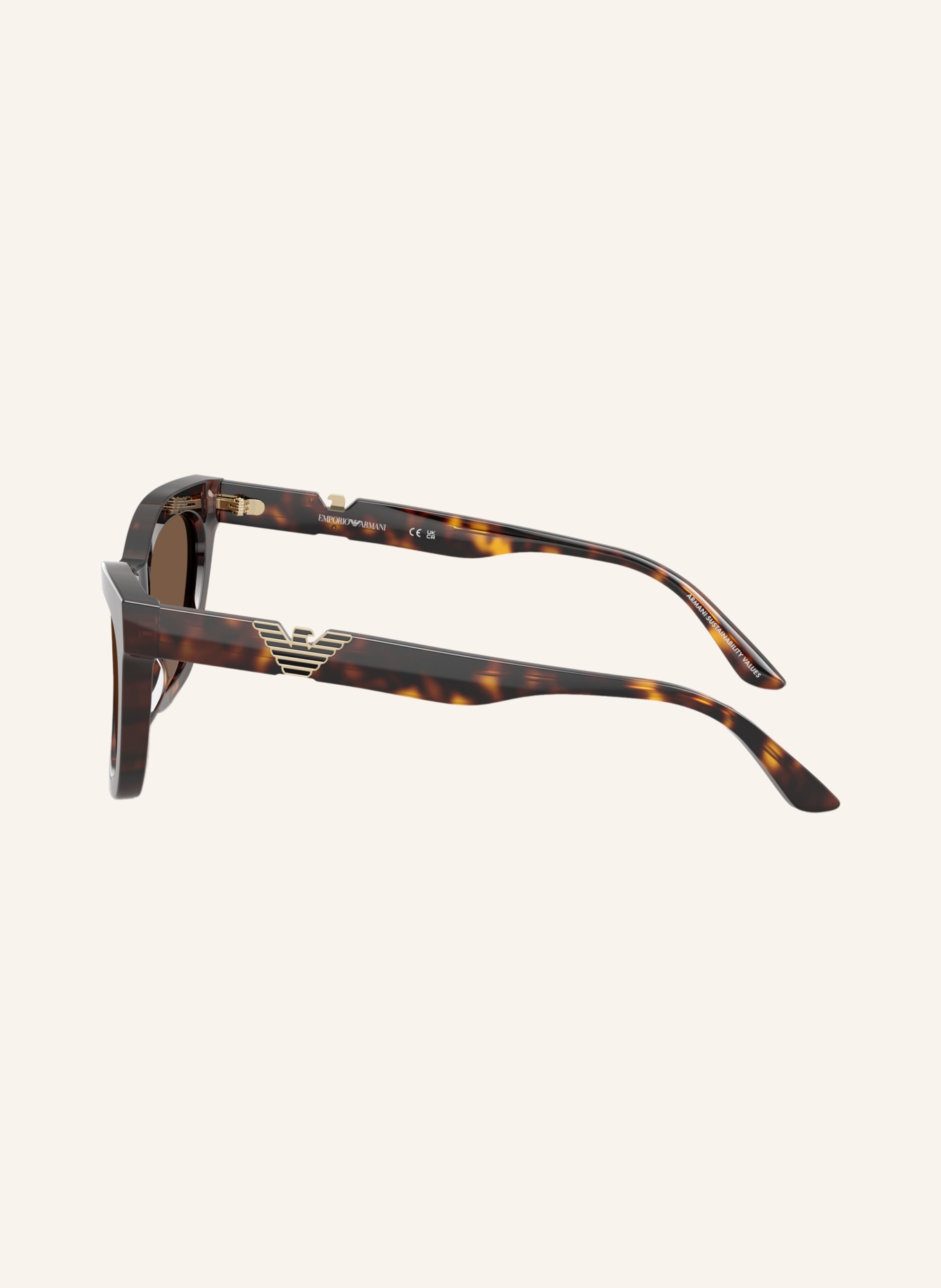 EMPORIO ARMANI Sonnenbrille EA4259U: HAVANA/ BRAUN
