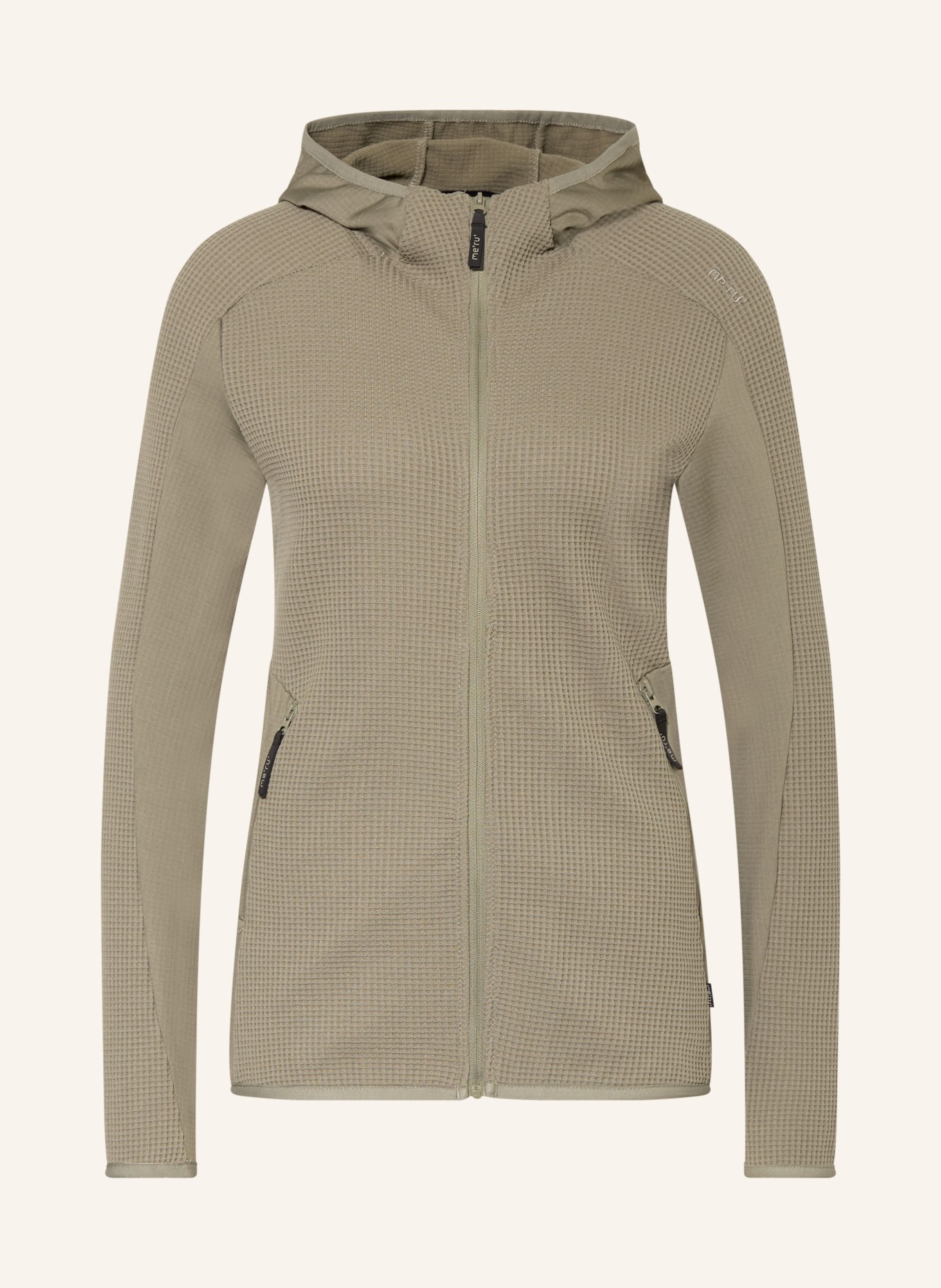 me°ru' WOLVERHAMPTON fleece jacket: OLIVE