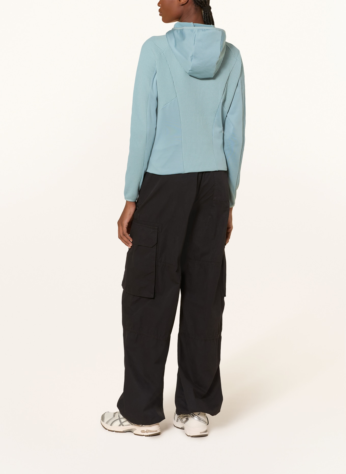 me°ru' WOLVERHAMPTON fleece jacket: BLUE GRAY