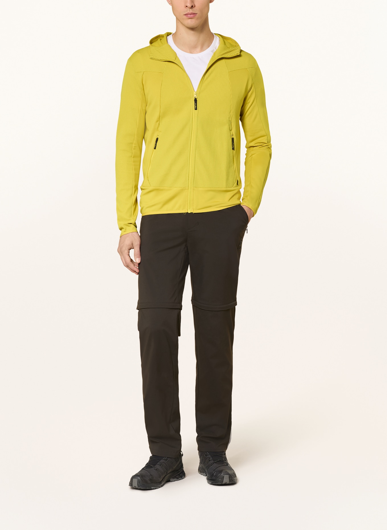 me°ru' Fleecejacke WOLVERHAMPTON: DUNKELGELB