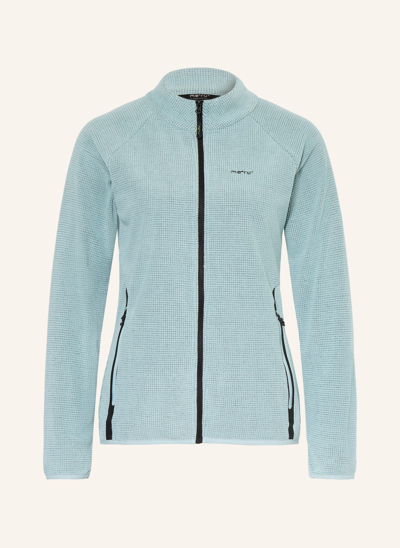 me°ru' Fleecejacke OHOPE: HELLBLAU