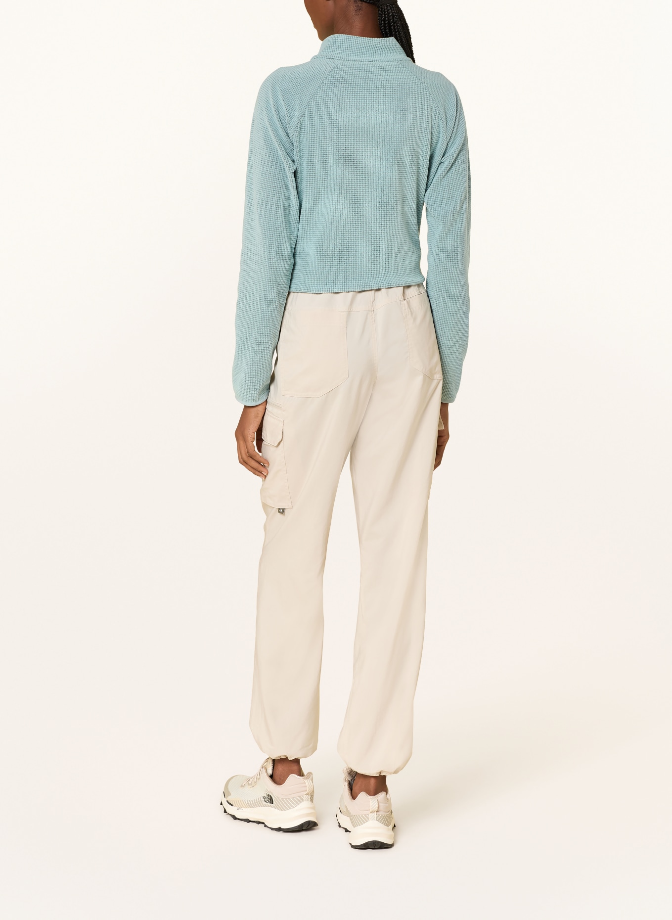 me°ru' Fleecejacke OHOPE: HELLBLAU